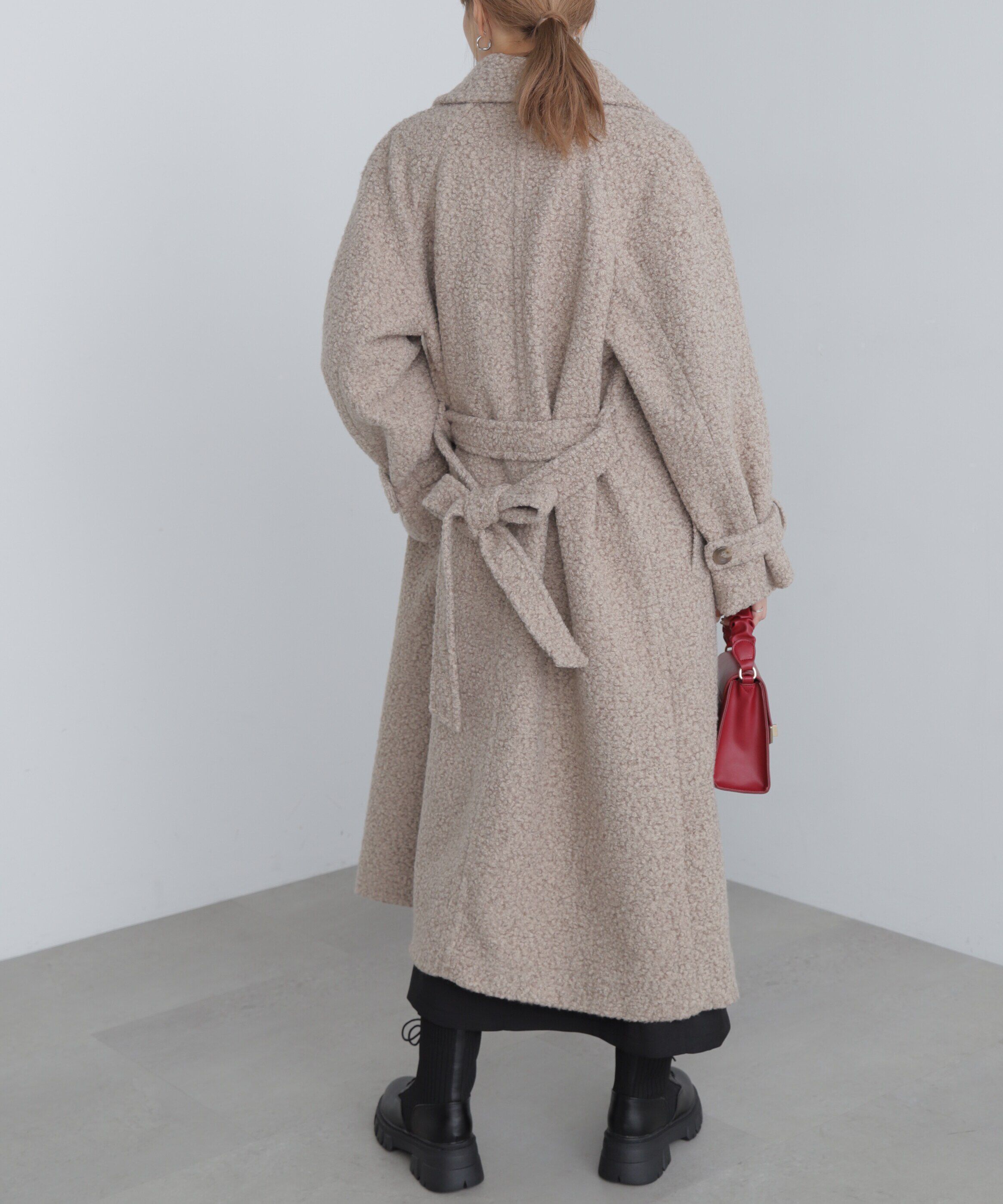  「2wayブークレステンカラーロングコート」|その他|