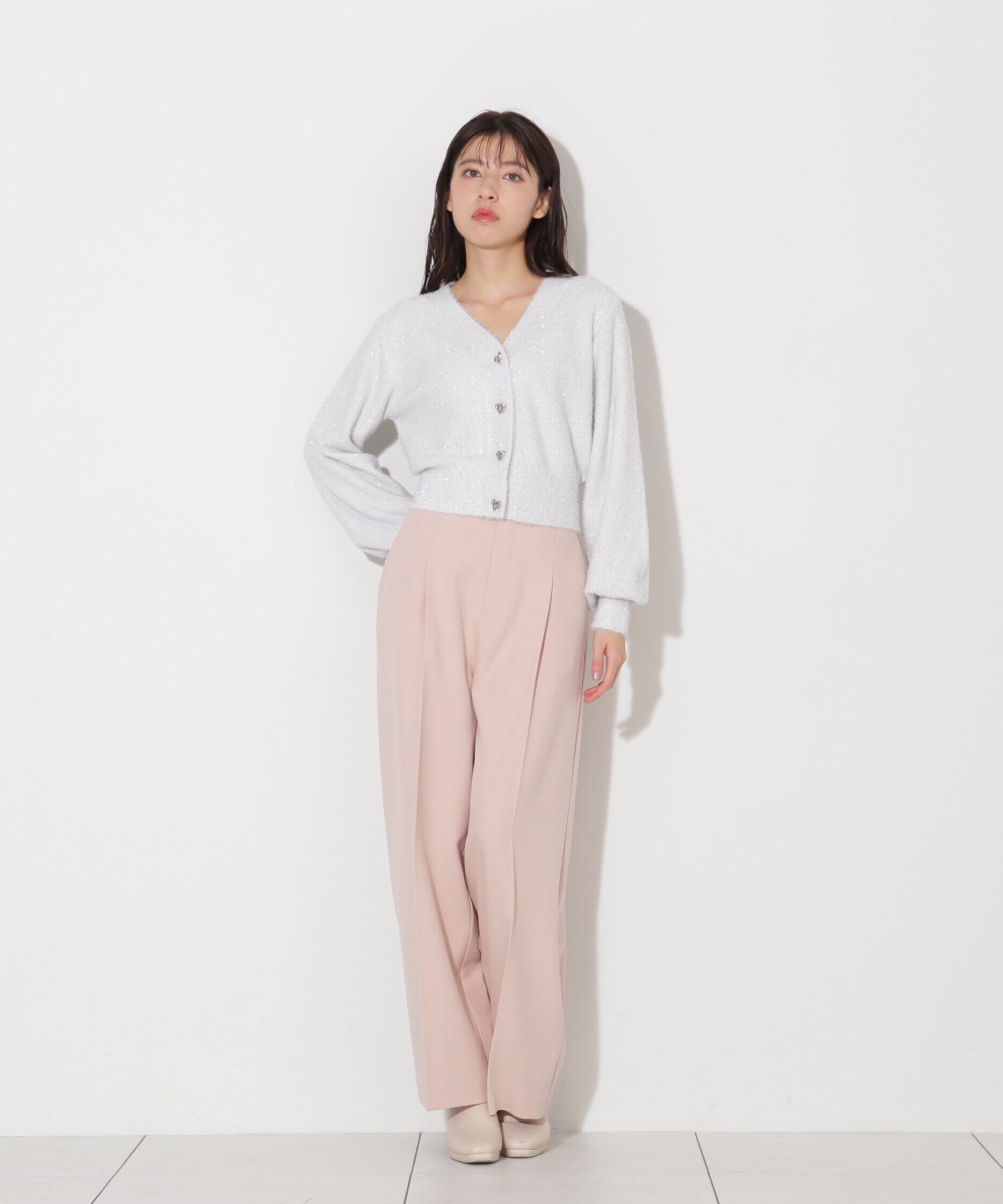  「バックレースダウンセンタープレスパンツ」|その他|