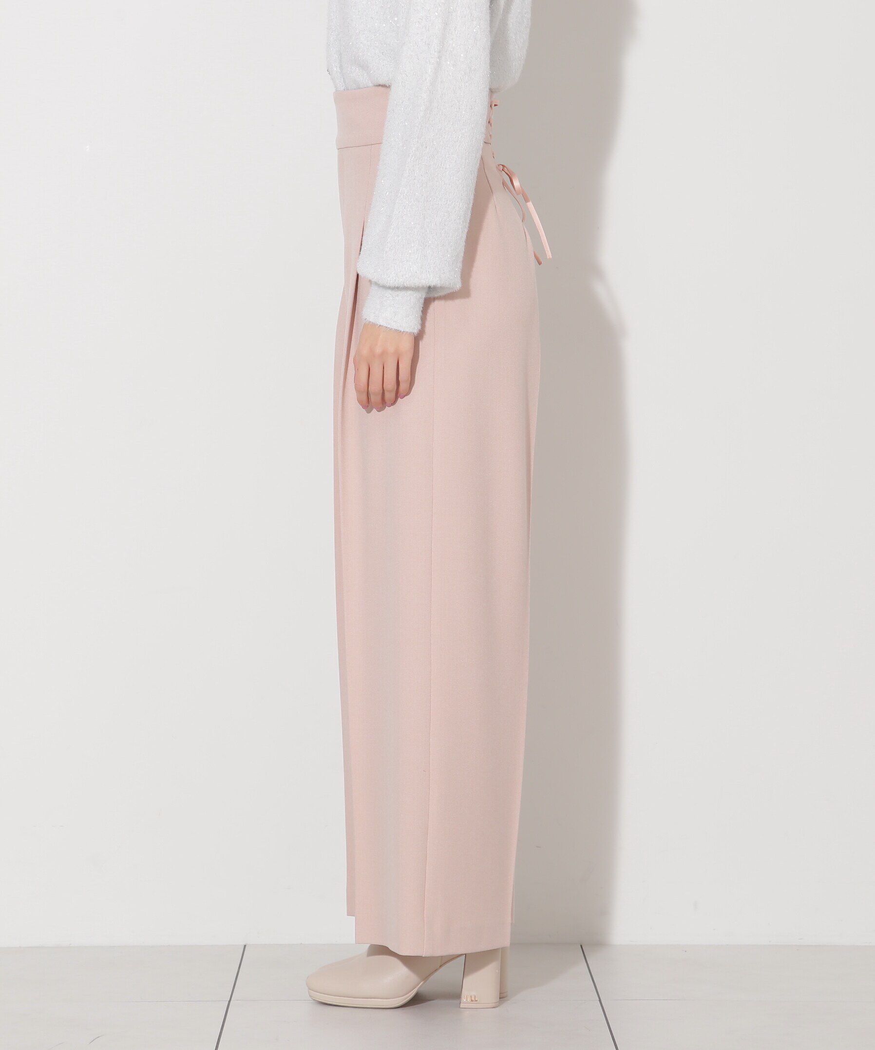  「バックレースダウンセンタープレスパンツ」|その他|