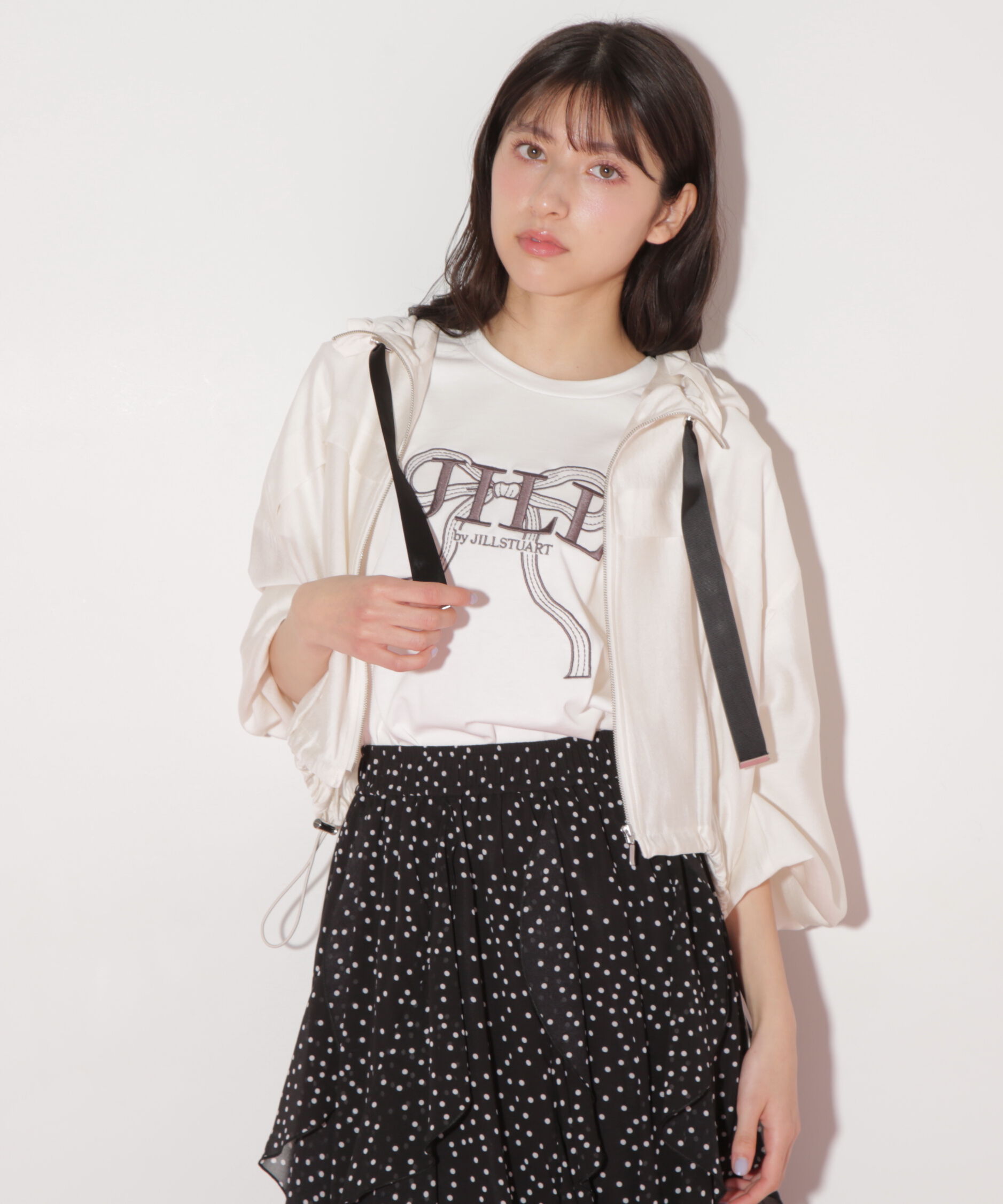  「ショート丈シアーブルゾン」|その他|