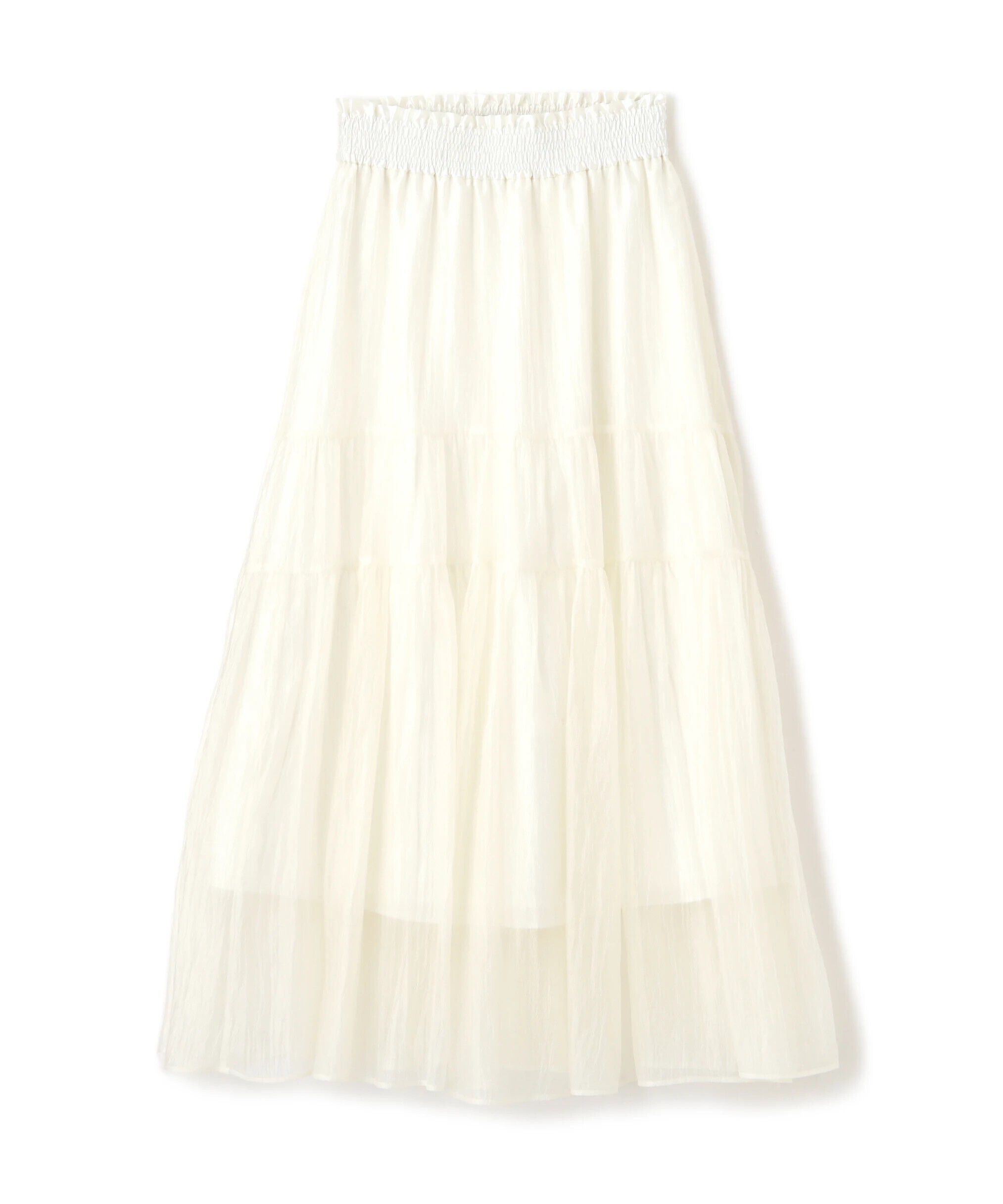  「シアーシャイニーボリュームスカート」|スカート|