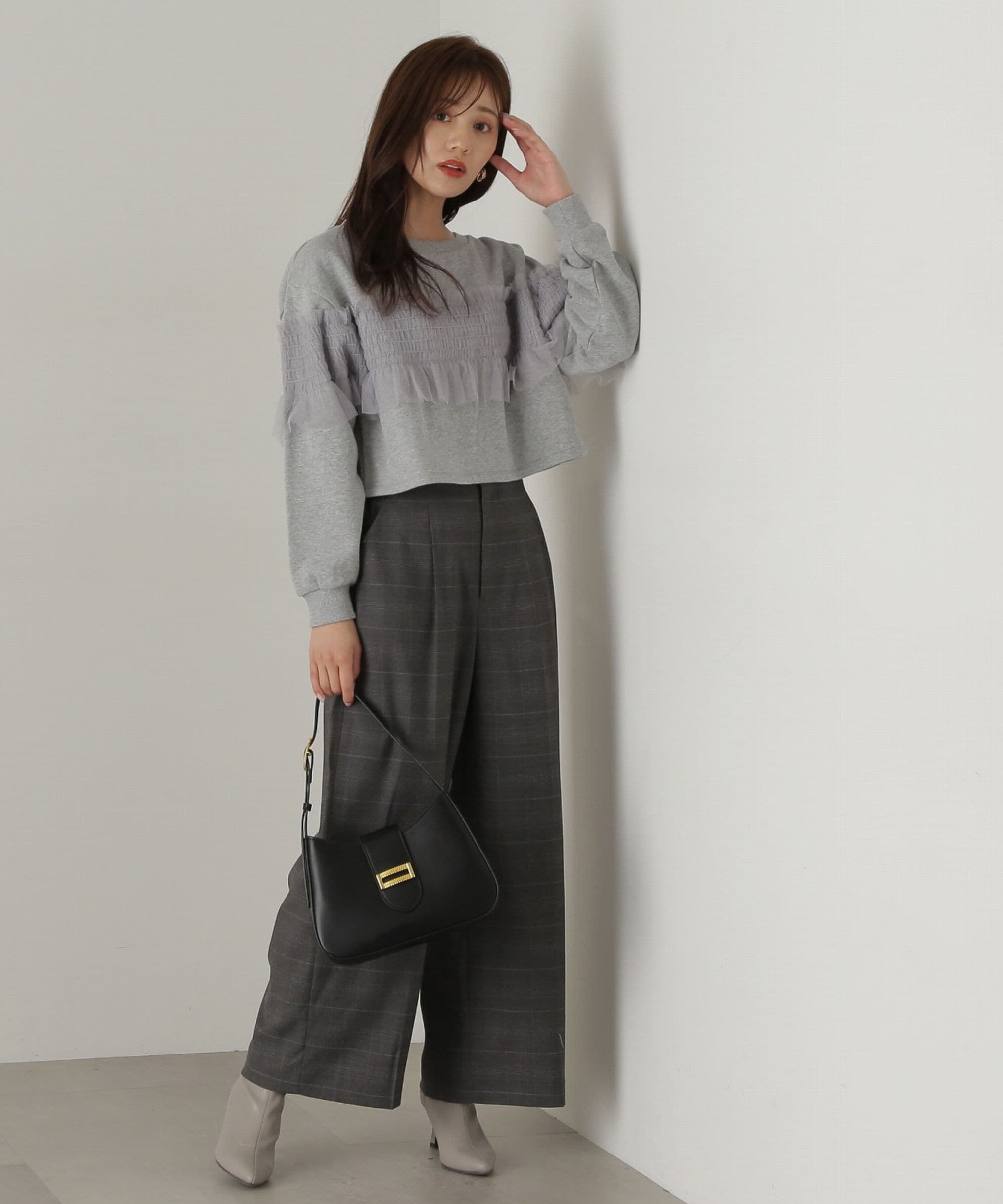 PROPORTION BODY DRESSING「サイドゴムワイドパンツ24AW」|その他|