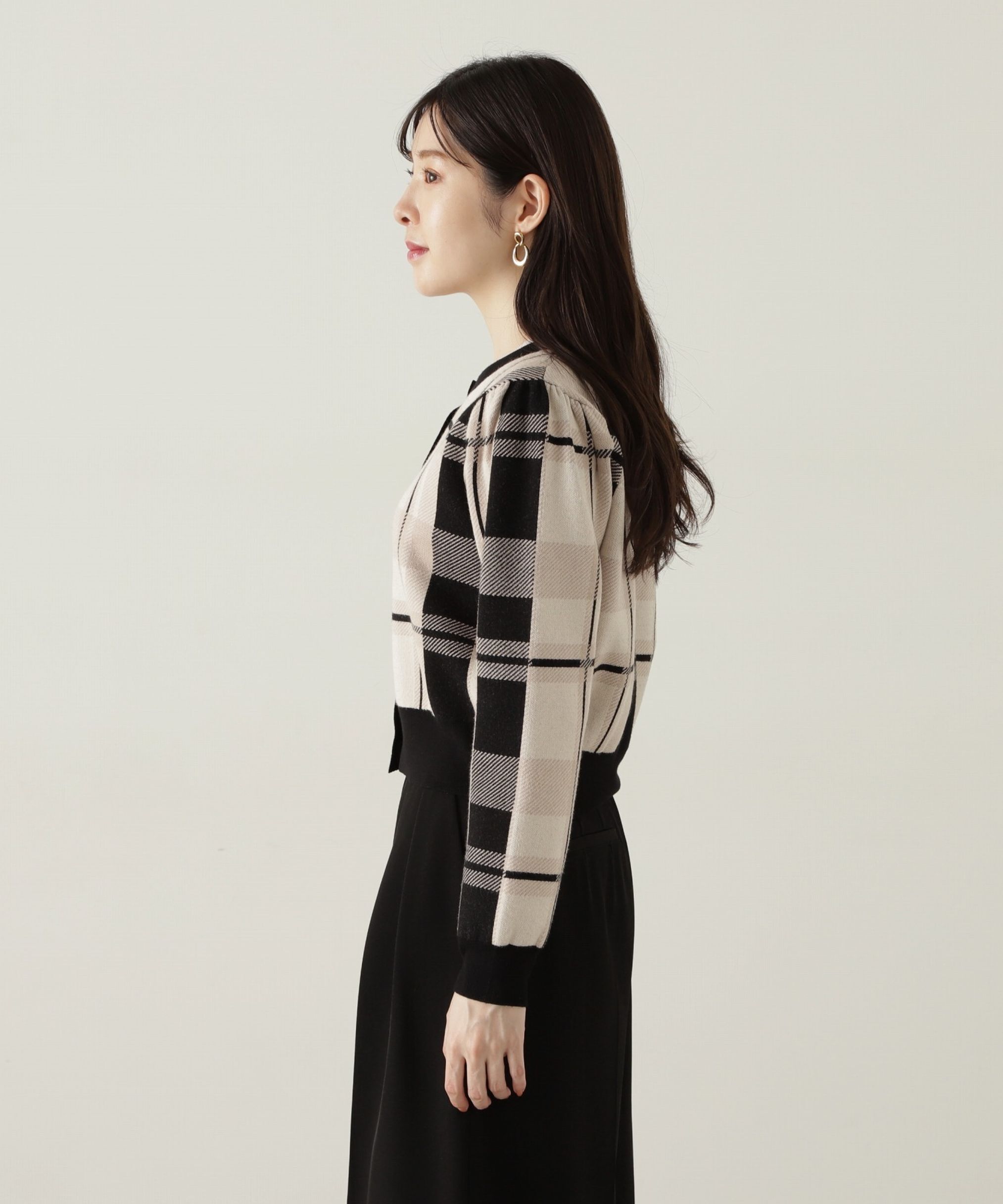 PROPORTION BODY DRESSING「チェックカーディガン」|カーディガン|