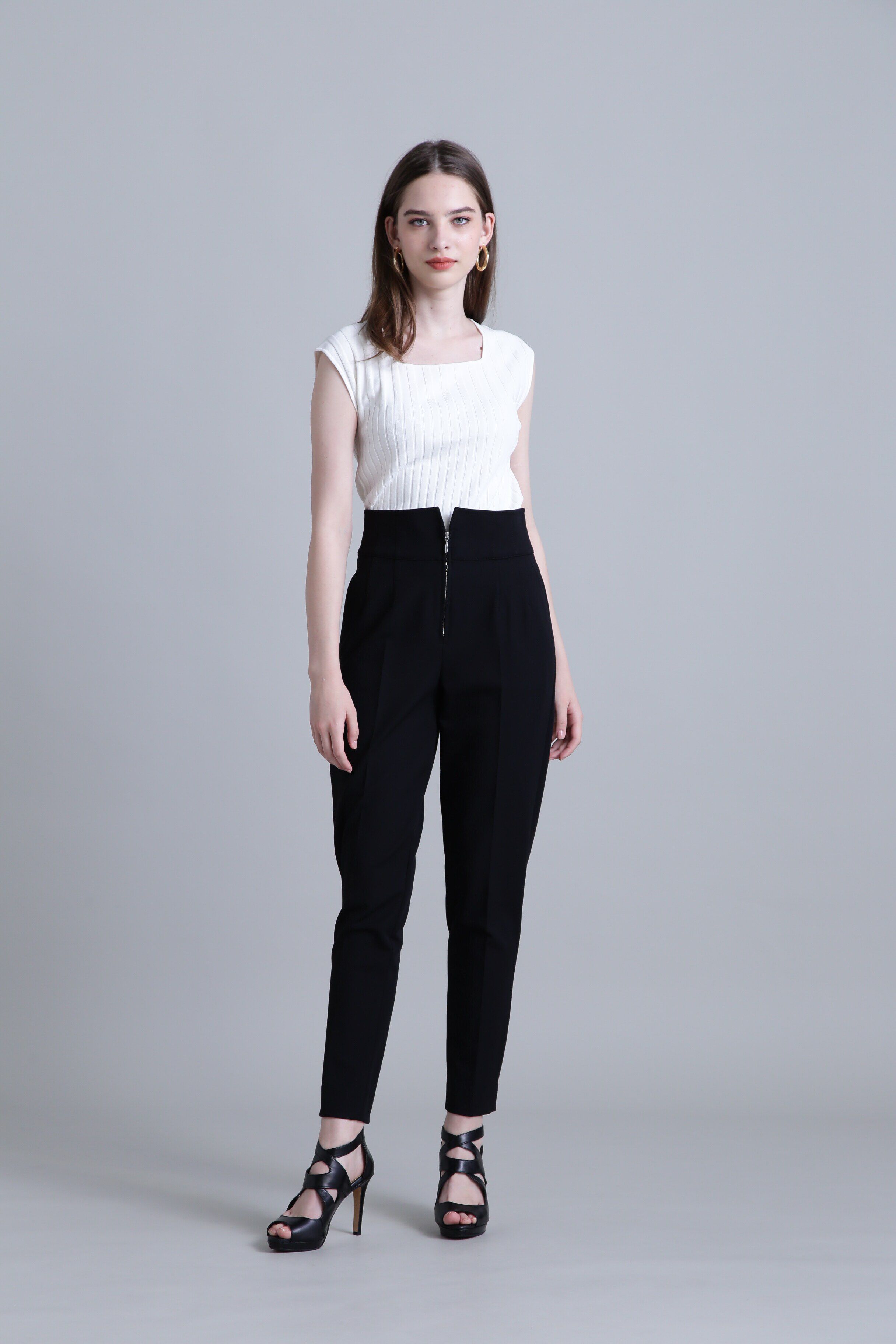  「◆フロントジップストレッチパンツ」|その他|