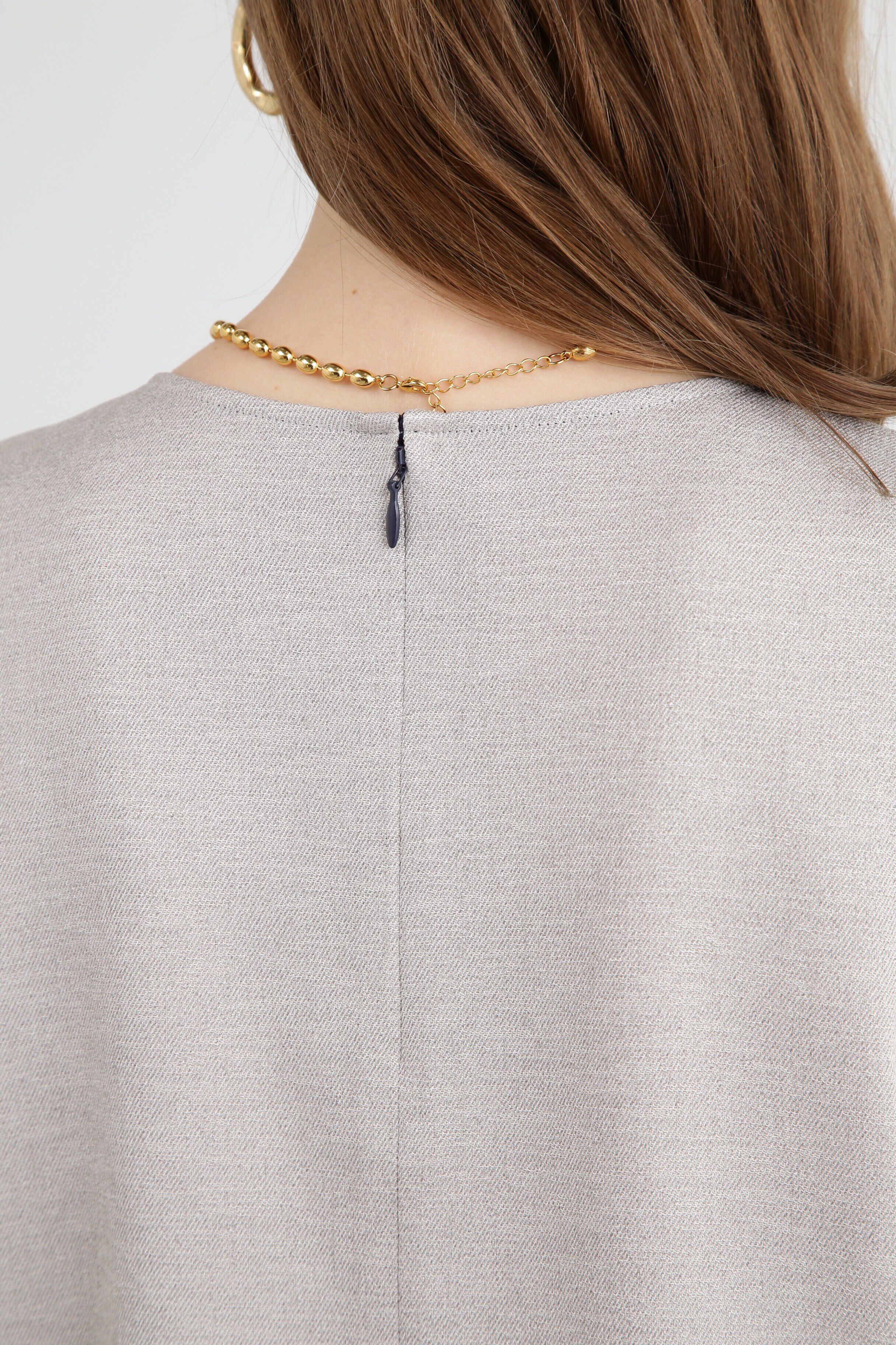  「◆スラブツイルセットアップブラウス」|シャツ・ブラウス|