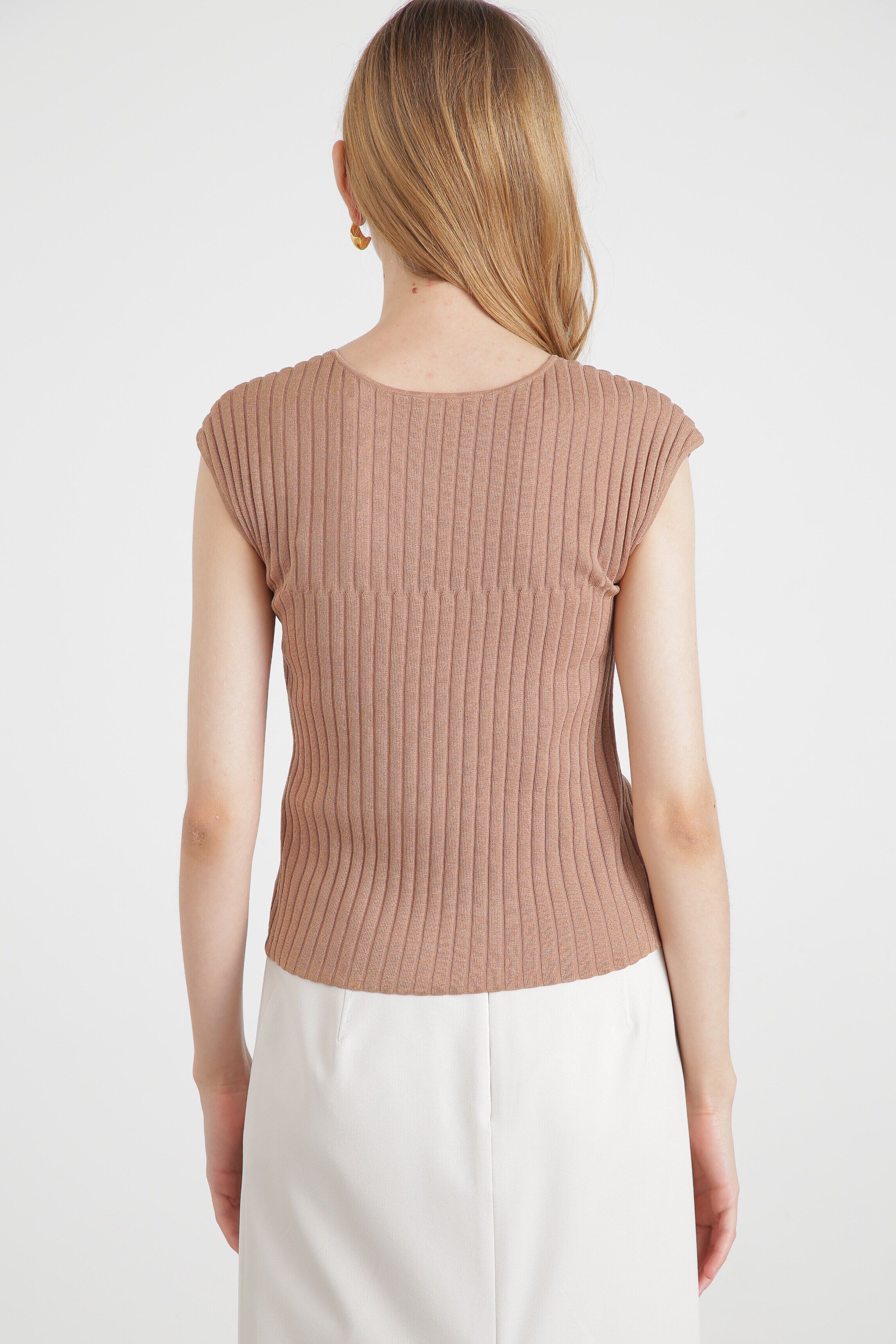  「◆スクエアネックニットトップス」|ニット・セーター|