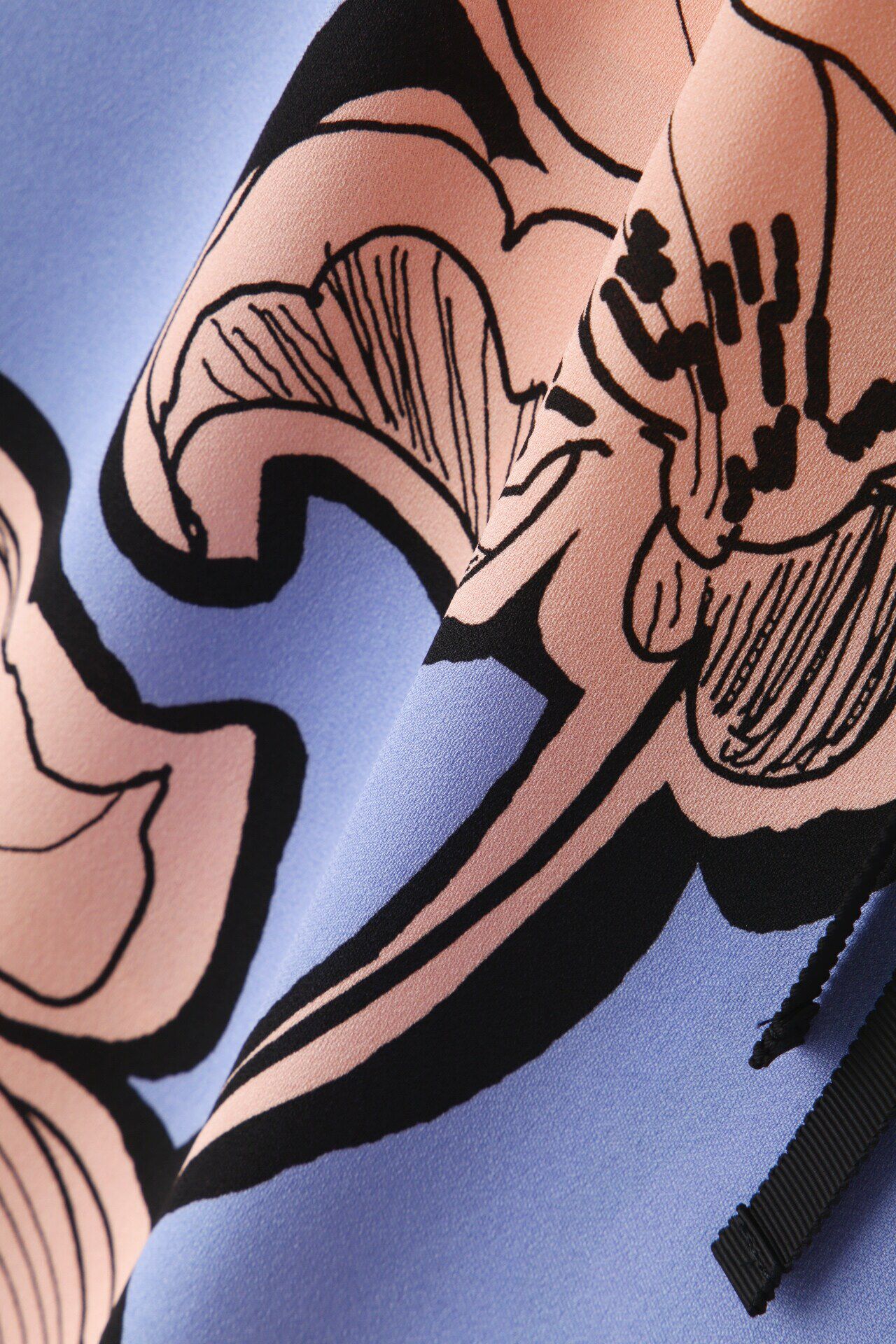  「◆アブストラクトリーフプリントブラウス」|シャツ・ブラウス|