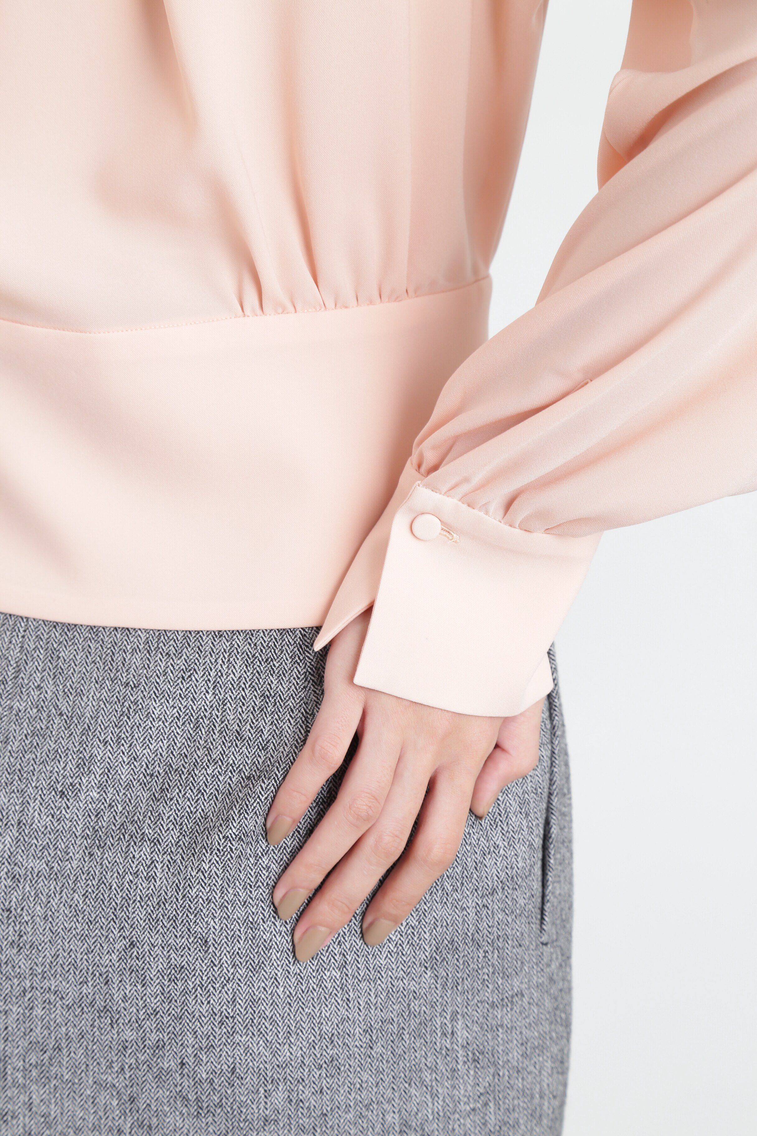  「◆シャツカラーブラウジングブラウス」|シャツ・ブラウス|