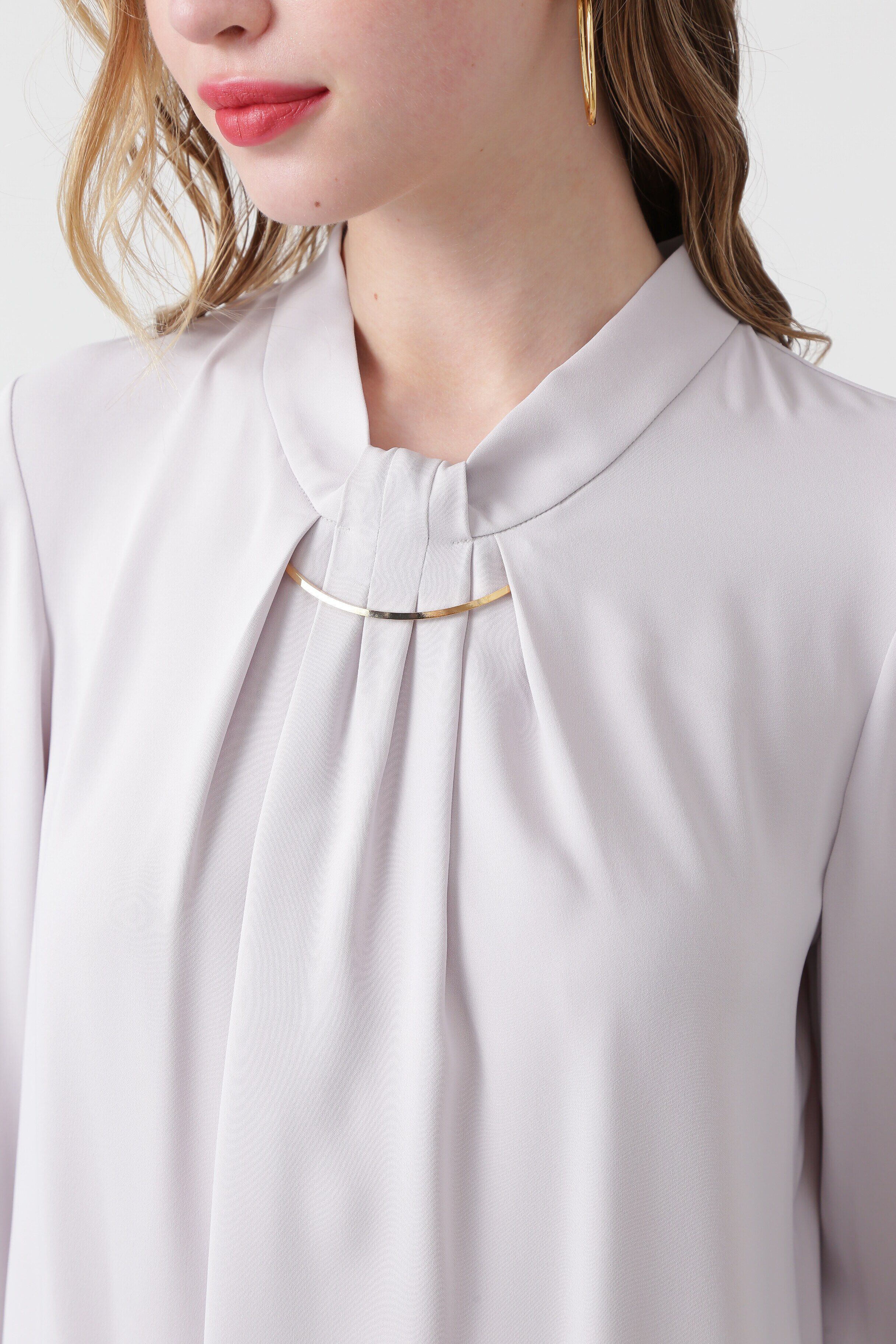  「◆メタルバータックブラウス」|シャツ・ブラウス|