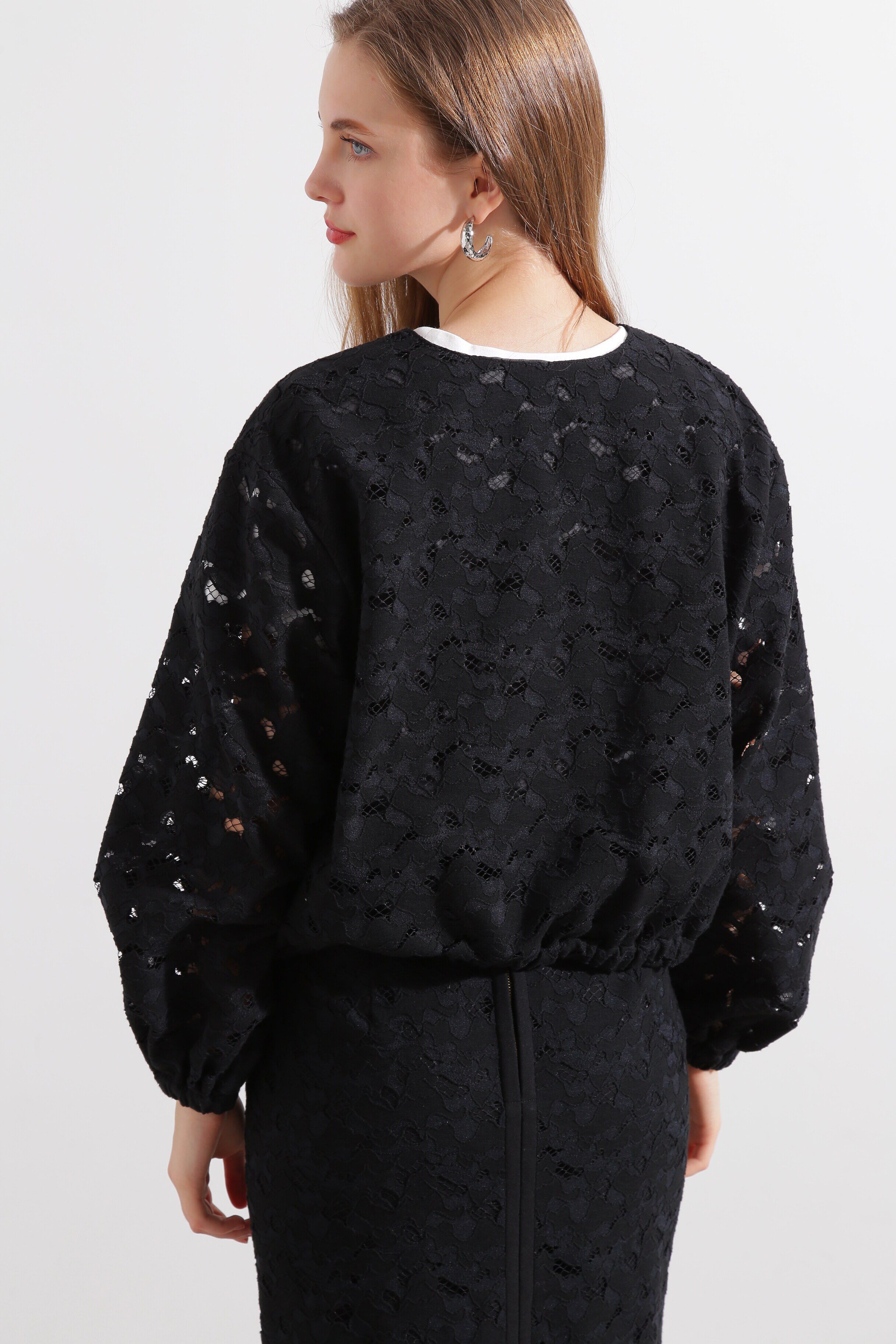  「◆レースジップブルゾン」|ブルゾン・スタジャン|