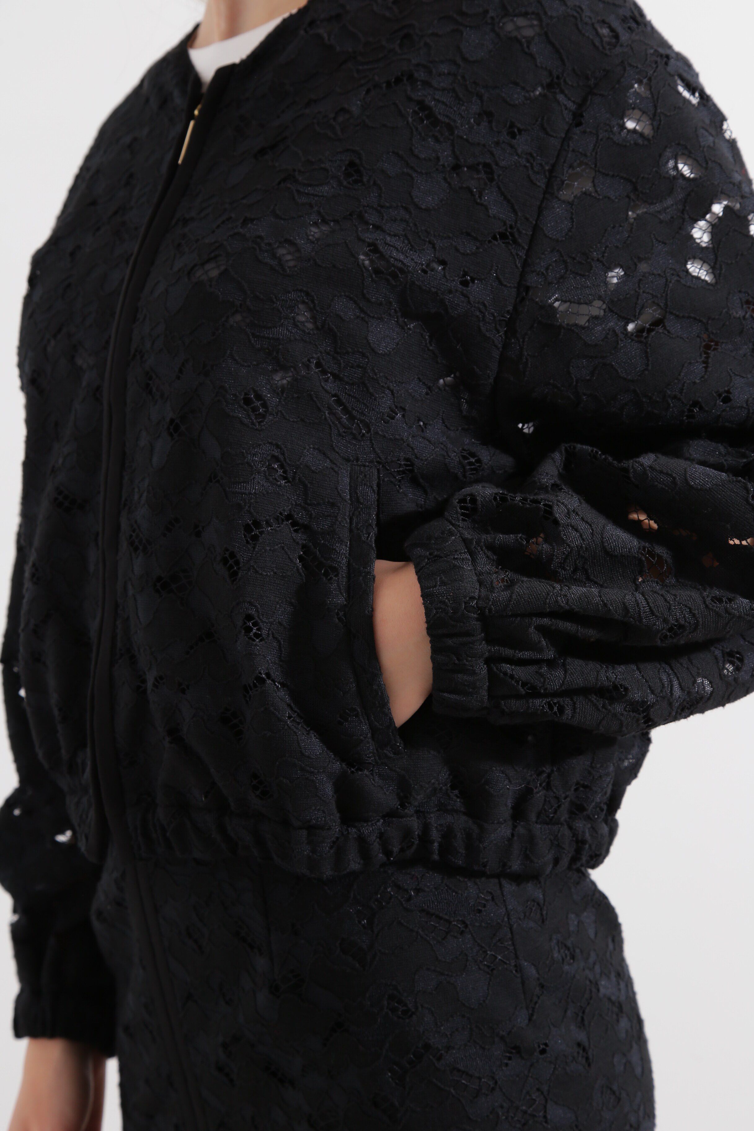  「◆レースジップブルゾン」|ブルゾン・スタジャン|