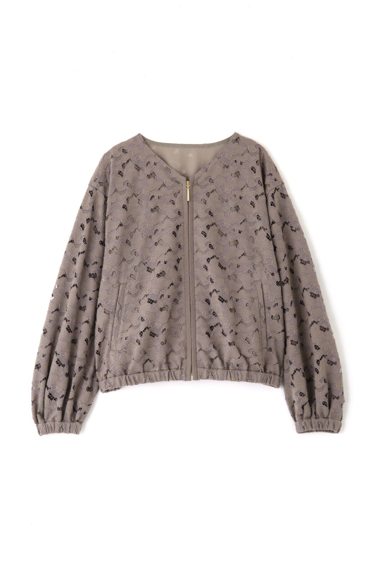  「◆レースジップブルゾン」|ブルゾン・スタジャン|