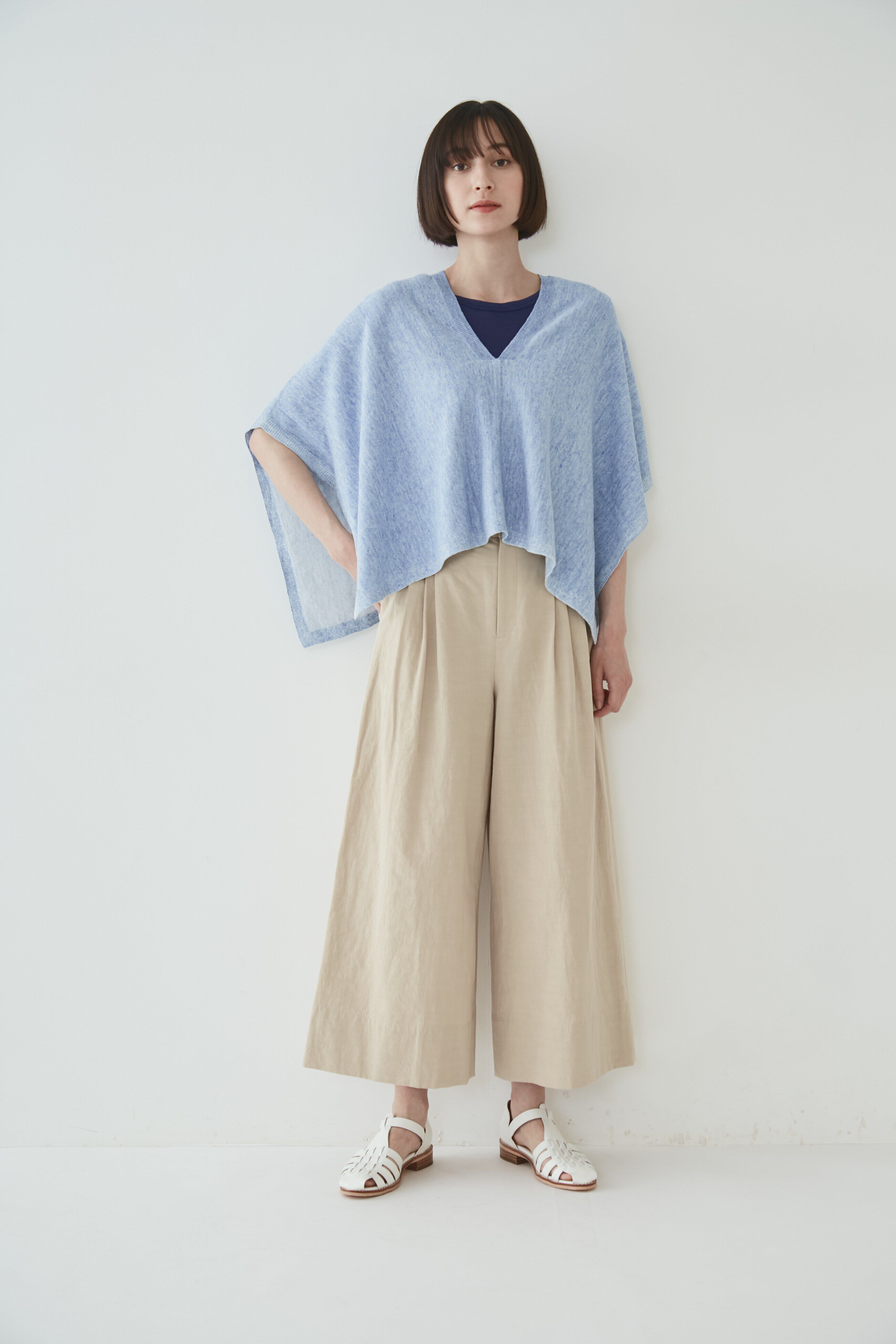  「◆ニットポンチョ」|ニット・セーター|