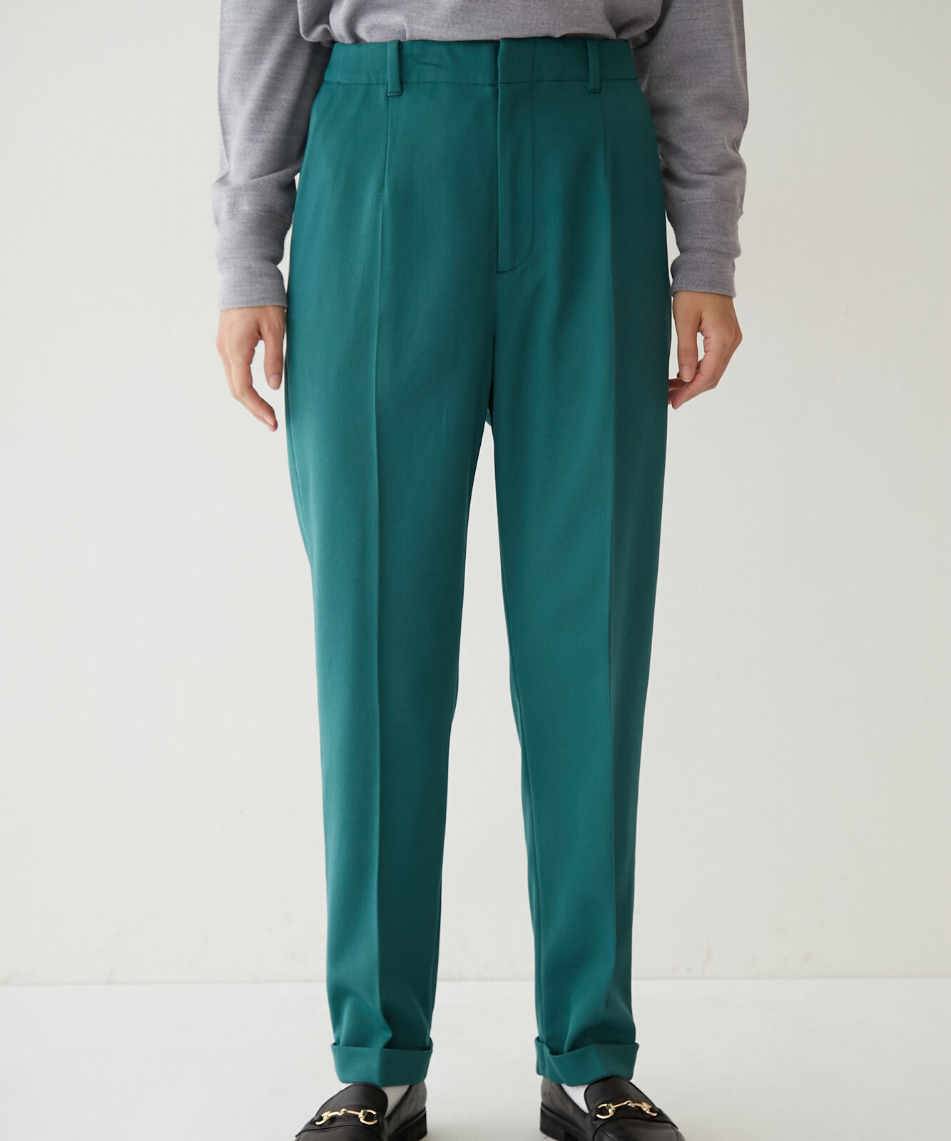  「◆ウールカラーテーパードパンツ」|その他|