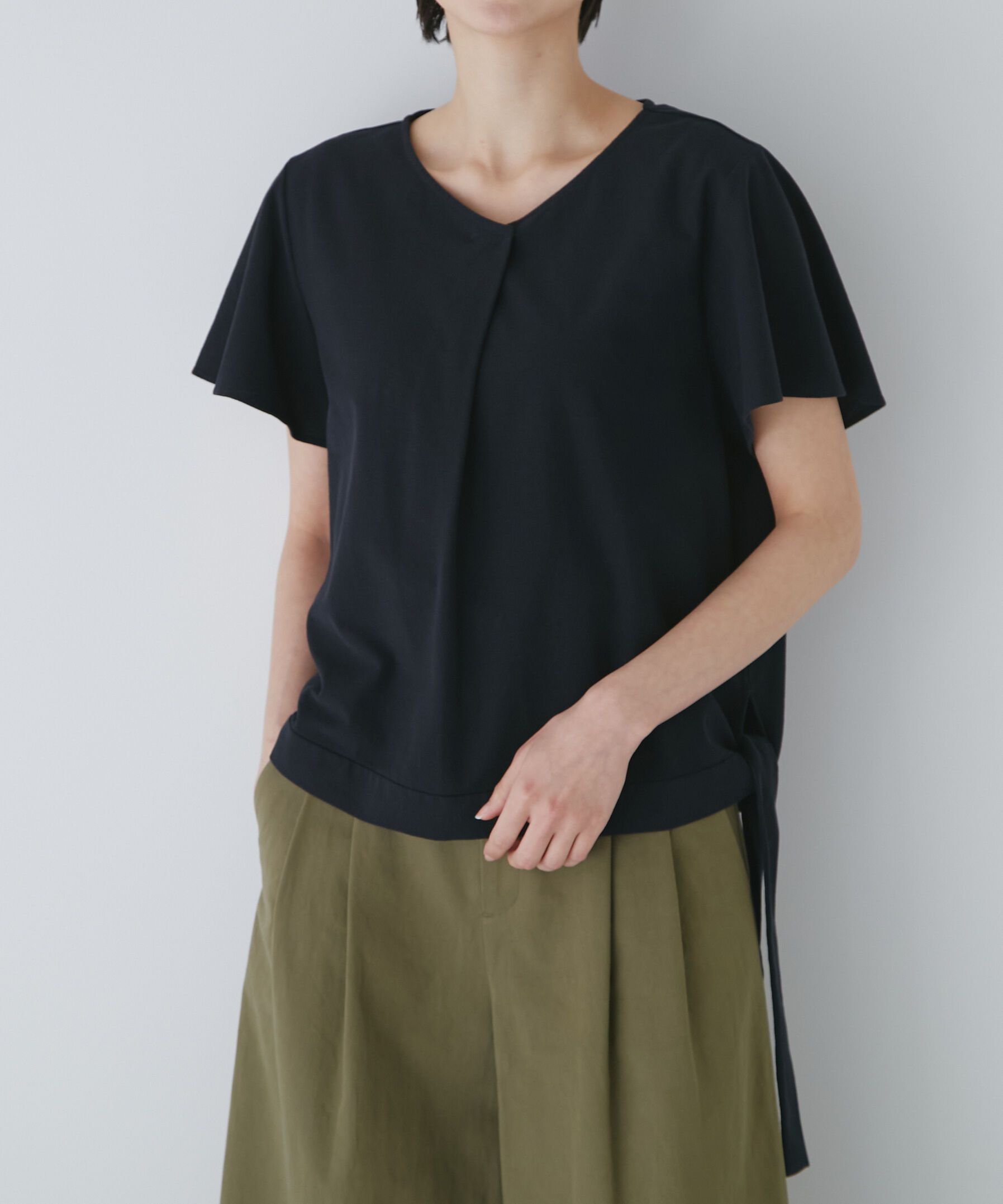  「◆コットンアムンゼンカットソー」|Tシャツ・カットソー|