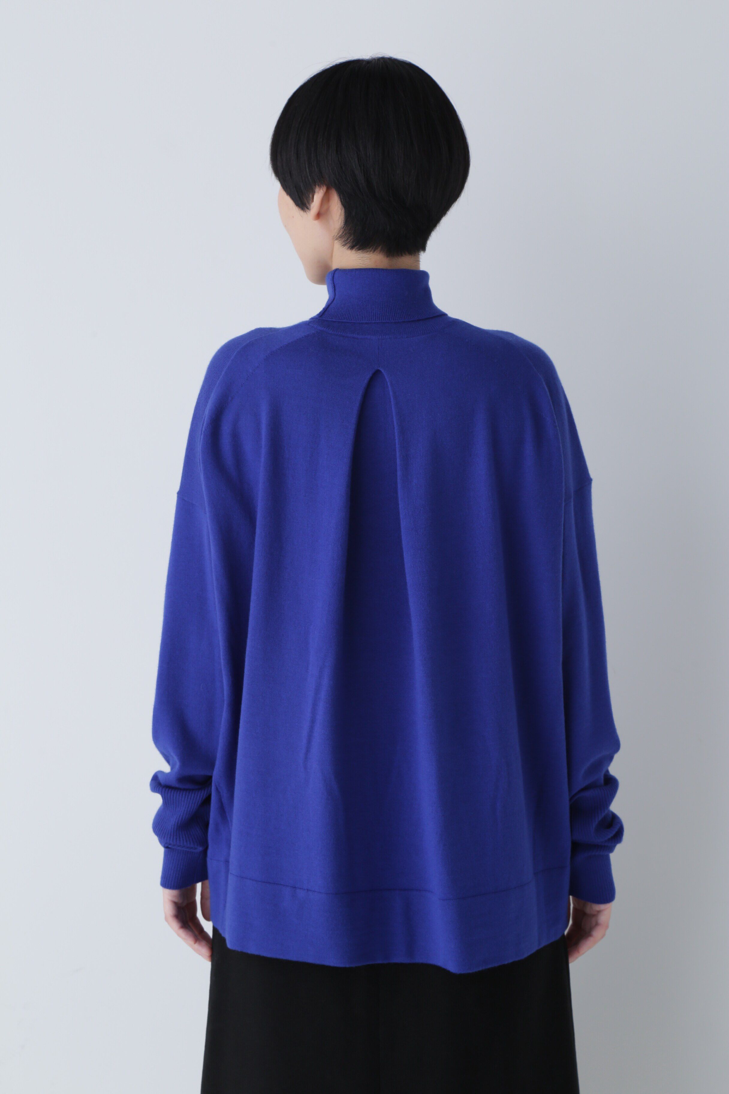  「◆ハイゲージプレーティングタートルネックニット」|ニット・セーター|