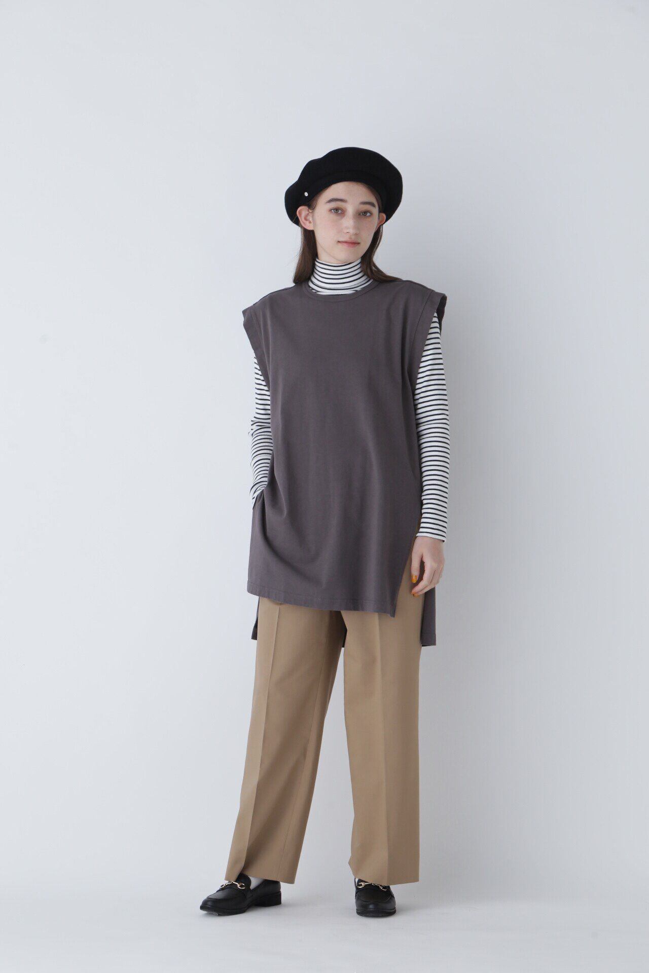  「＜Coco size＞ワイドストレートパンツ」|その他|