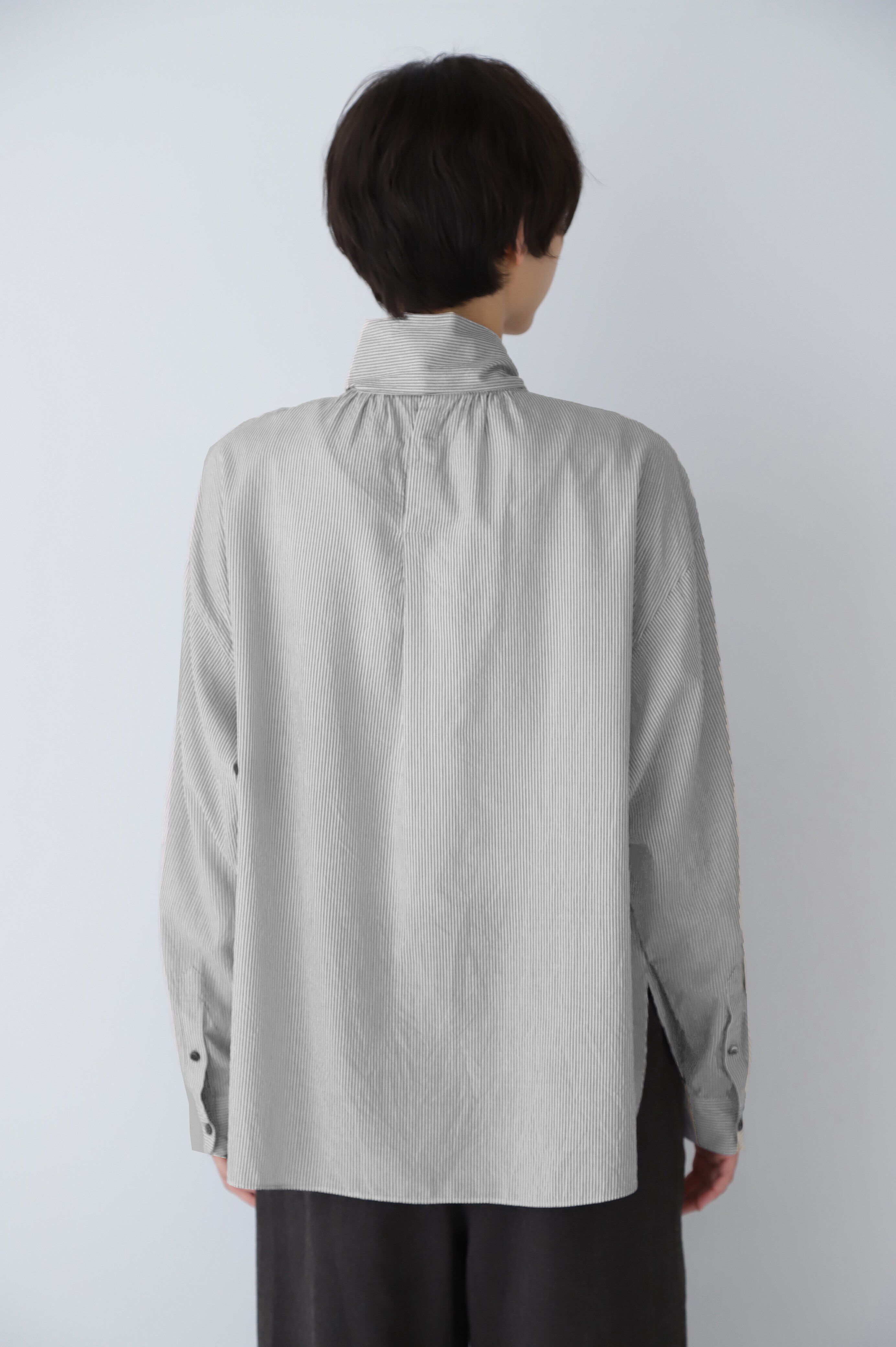  「◆ストライプボウタイブラウス」|シャツ・ブラウス|