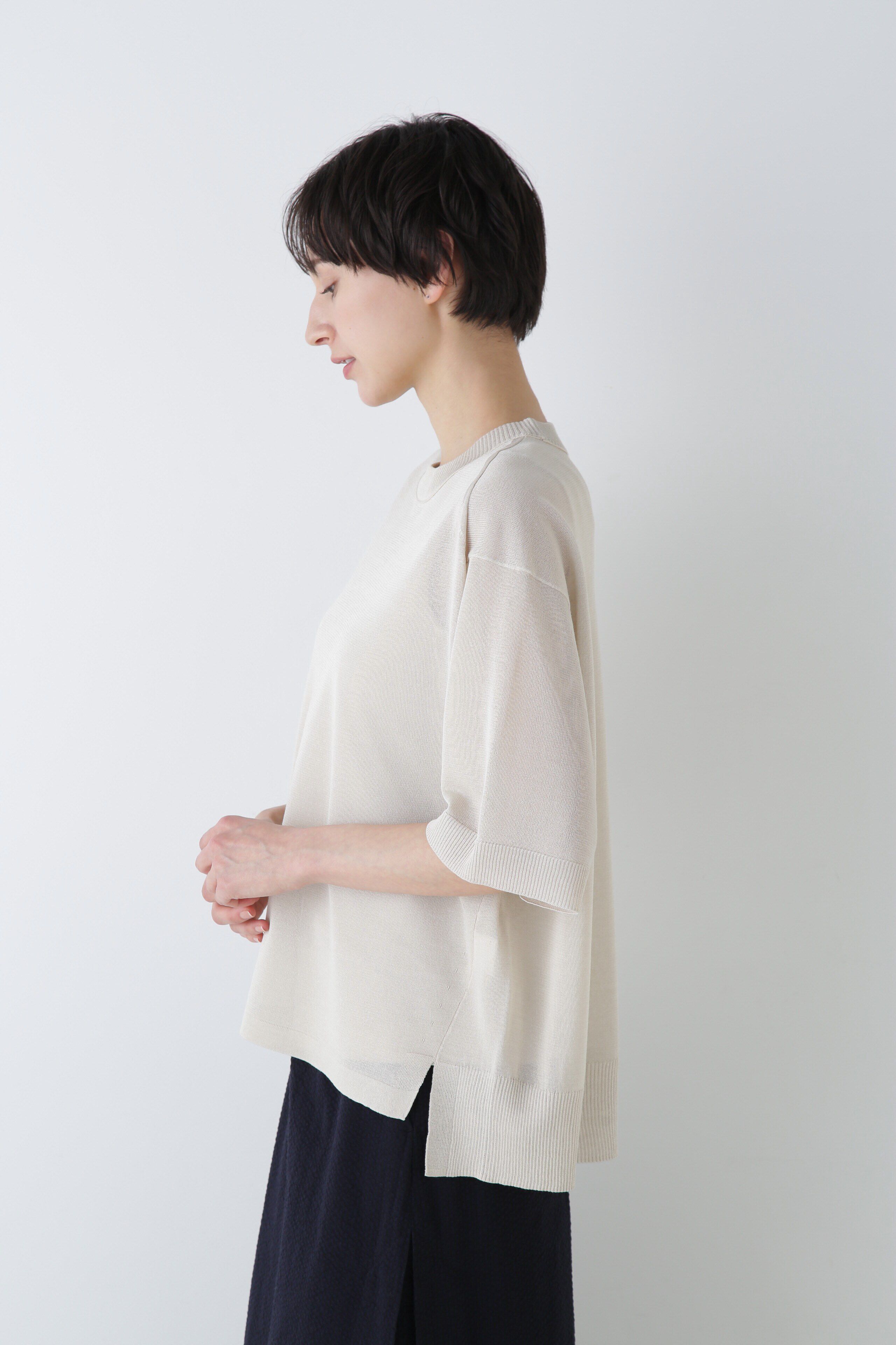  「◆シアーハイゲージニットプルオーバー」|ニット・セーター|