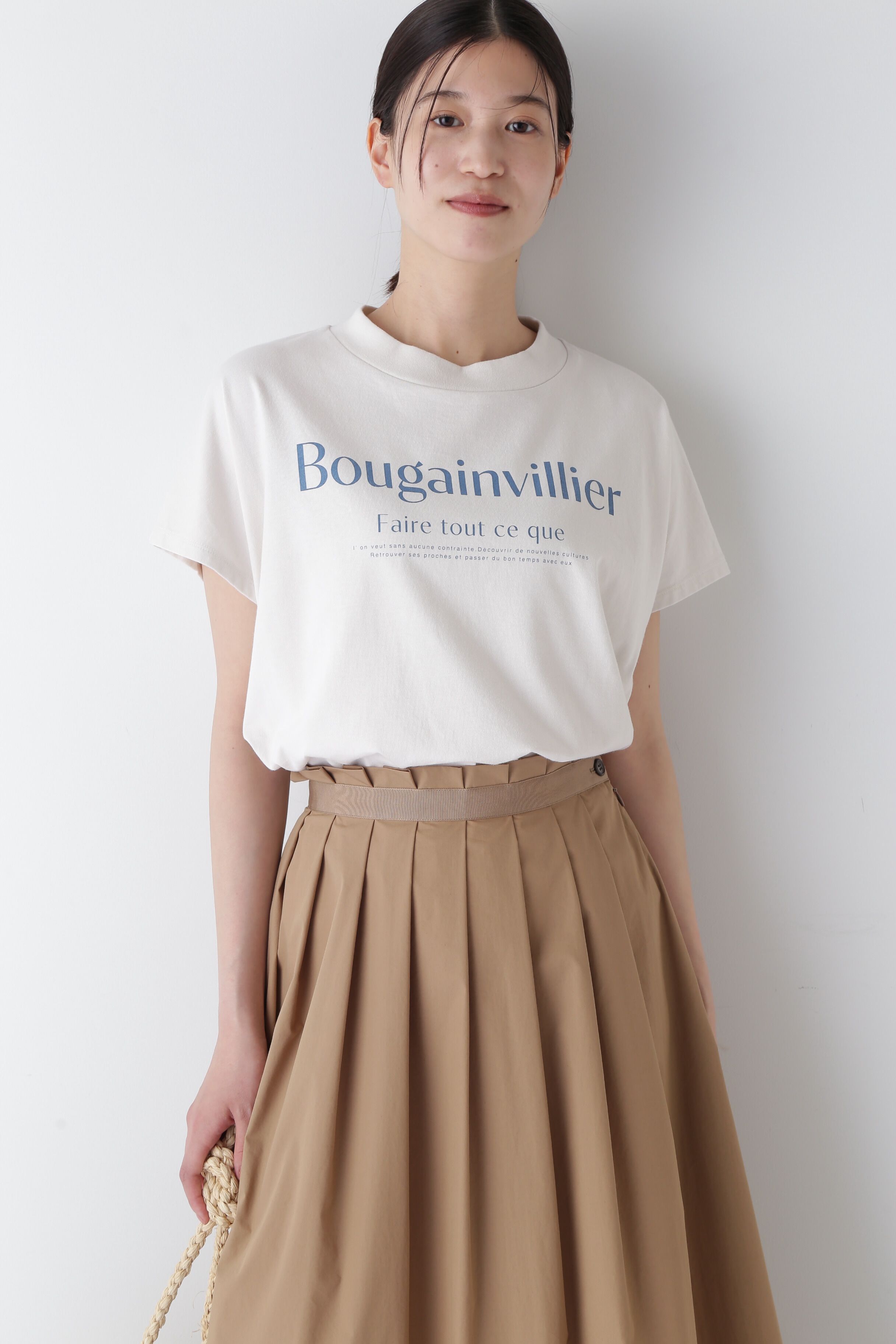  「◆ロゴプリントプレーティングＢＩＧＴシャツ」|Tシャツ・カットソー|エクリュ&times;ブ  1