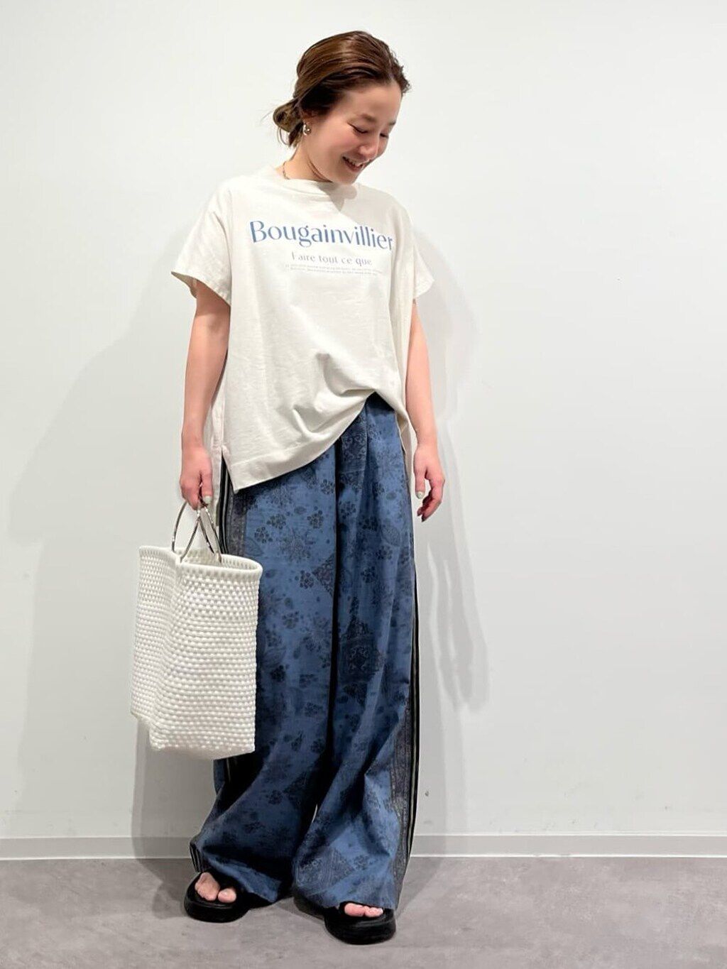  「◆ロゴプリントプレーティングＢＩＧＴシャツ」|Tシャツ・カットソー|