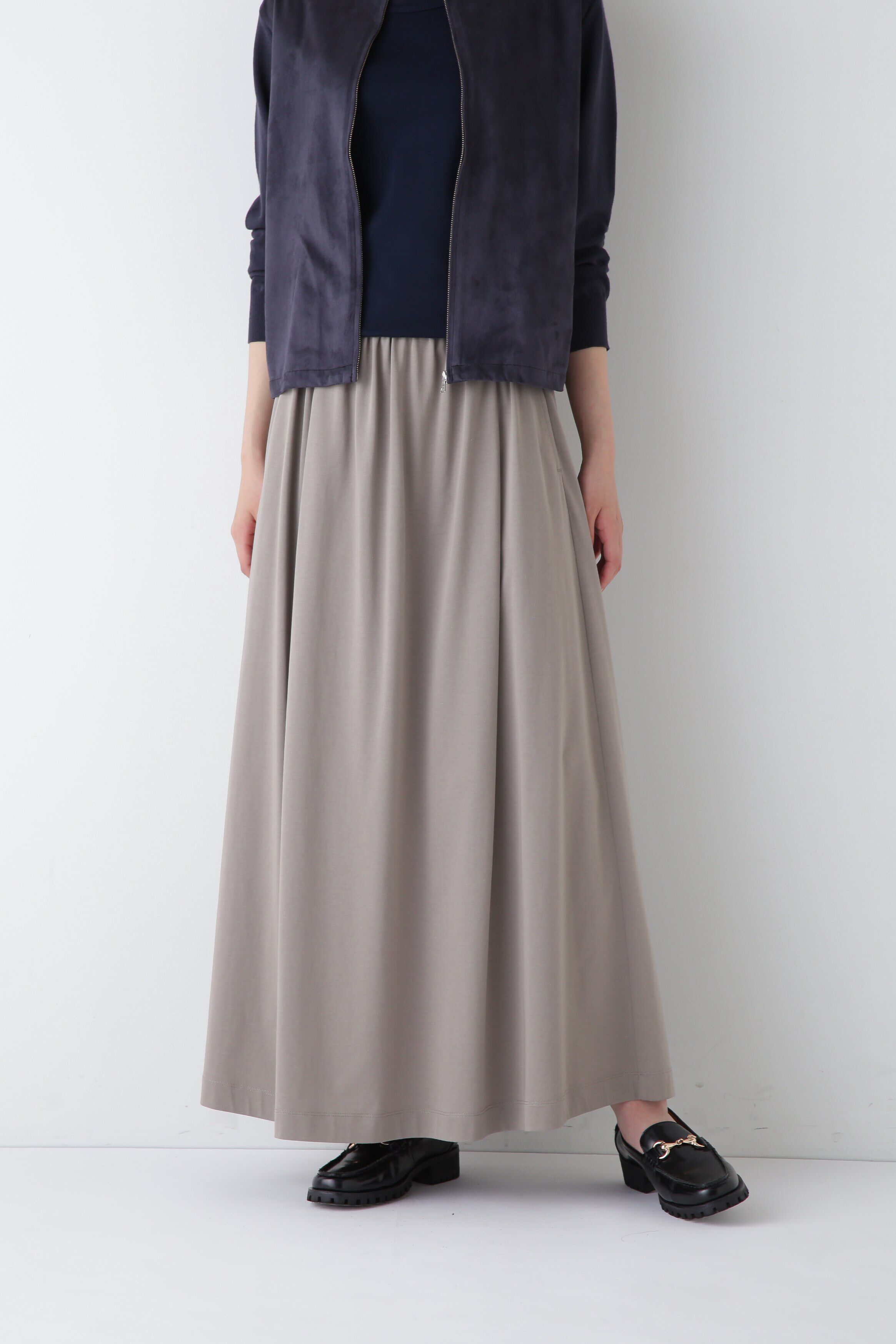  「◆サイロＴＣ交編天竺スカート」|スカート|グレージュ2