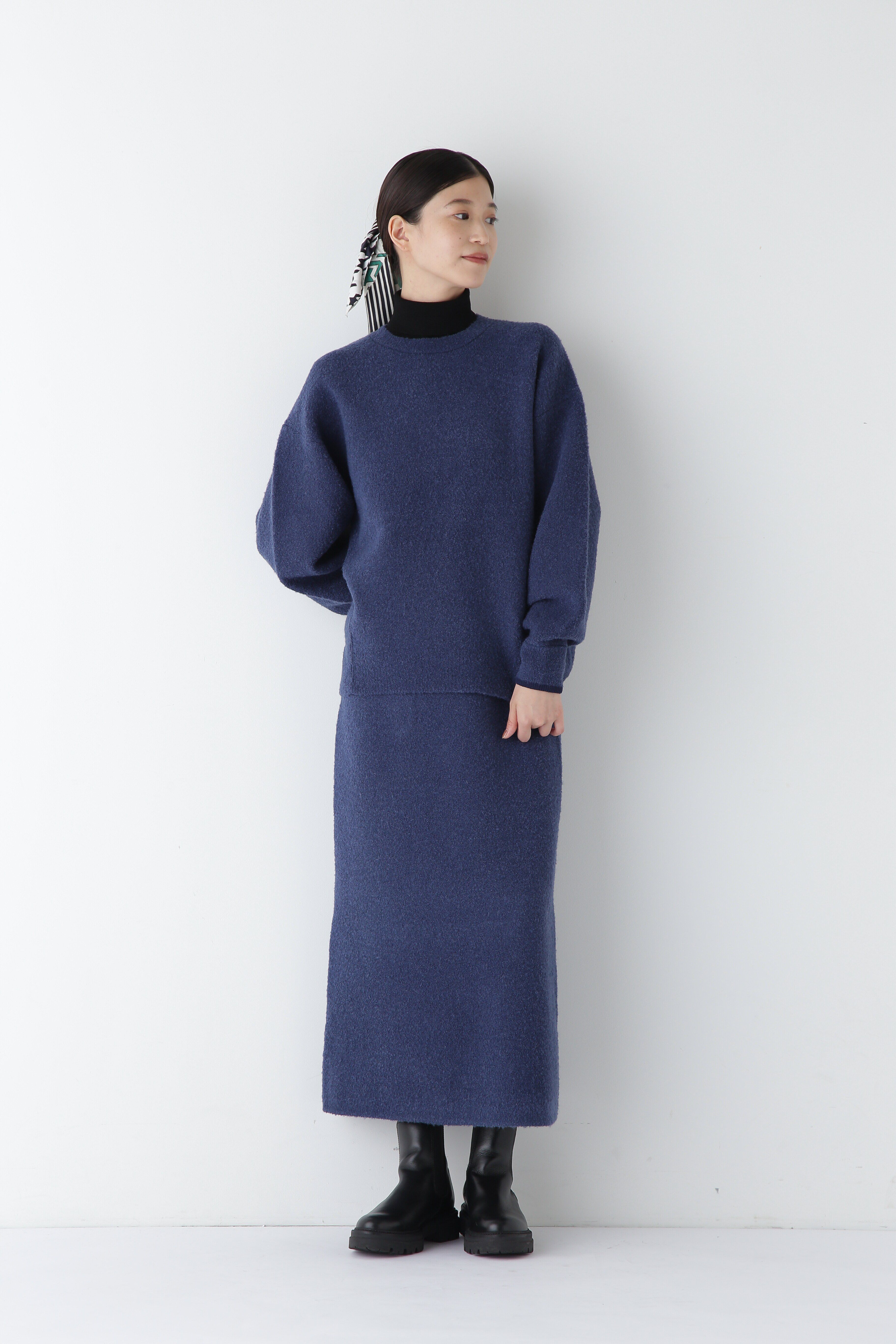  「◆接結ブークレＡラインスカート」|スカート|