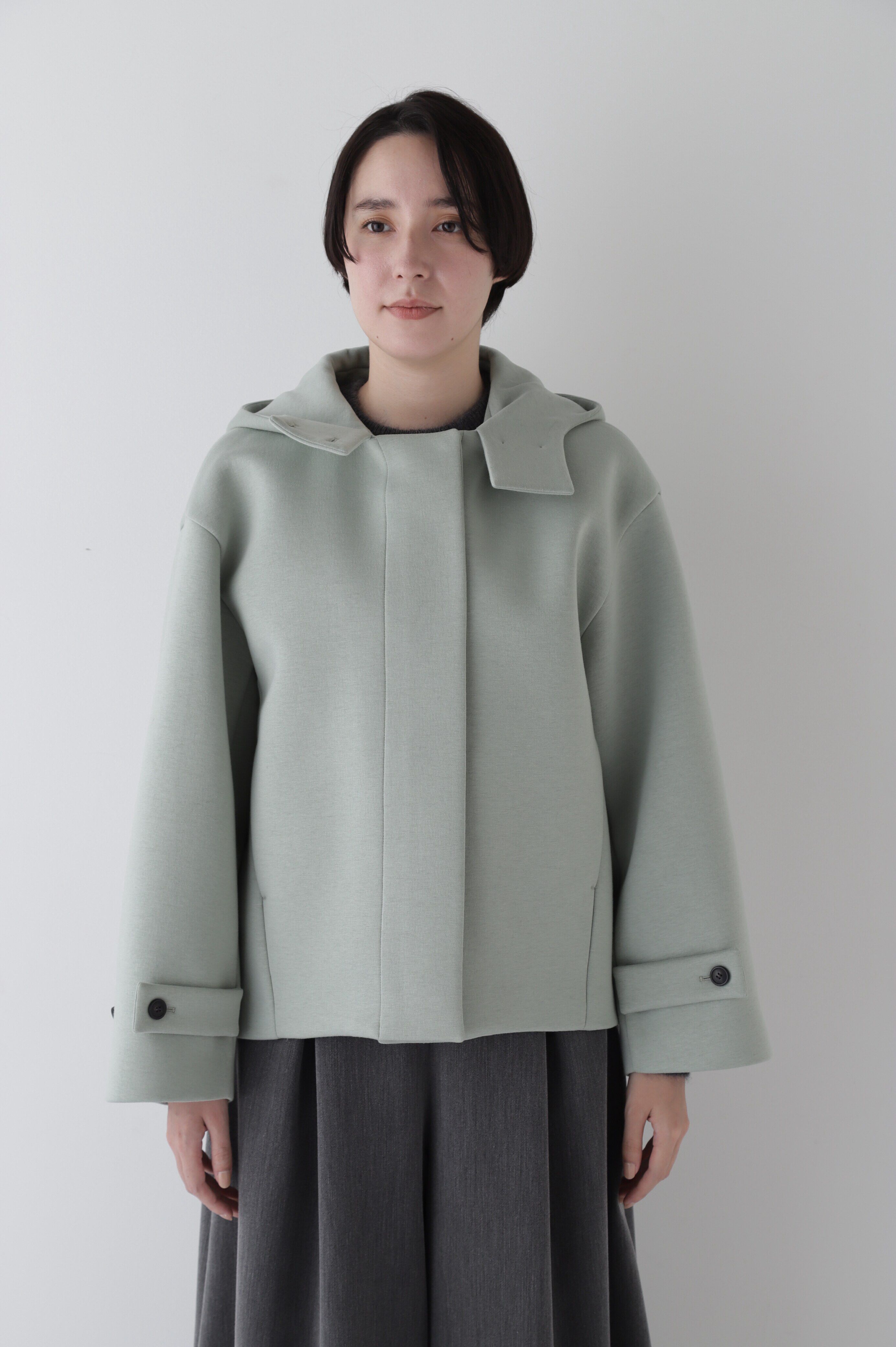  「◆ダンボールボンディングフーディーブルゾン」|ブルゾン・スタジャン|