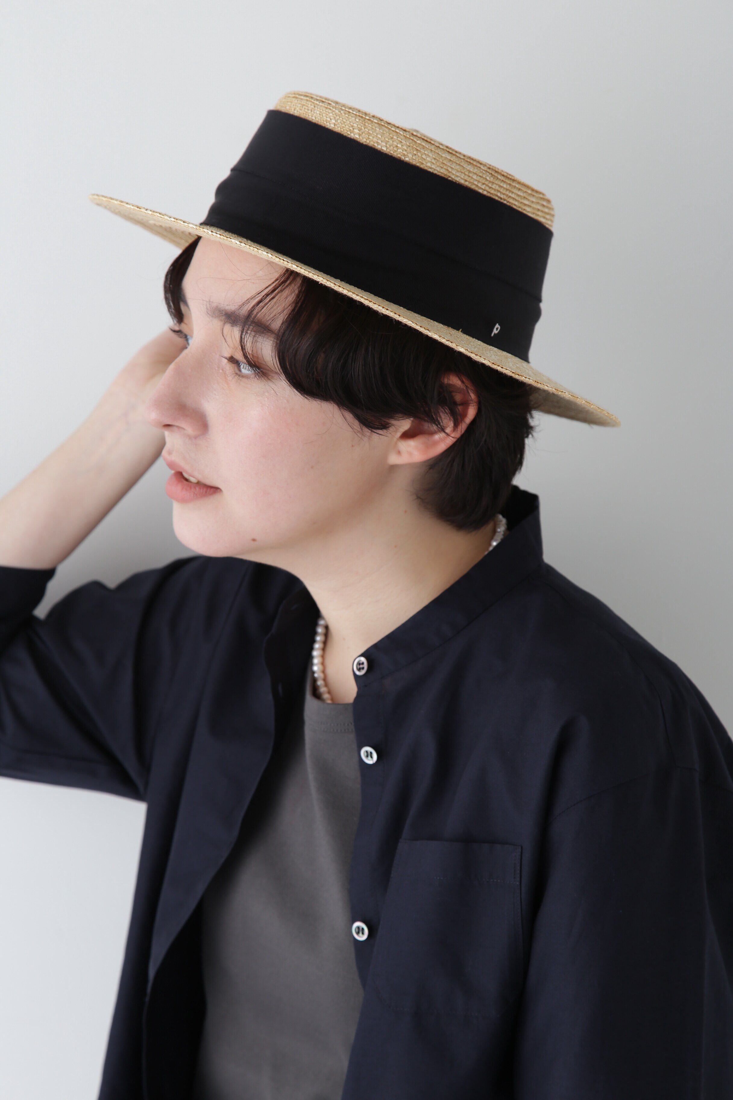  「◆ストローハット」|その他|ナチュラル1