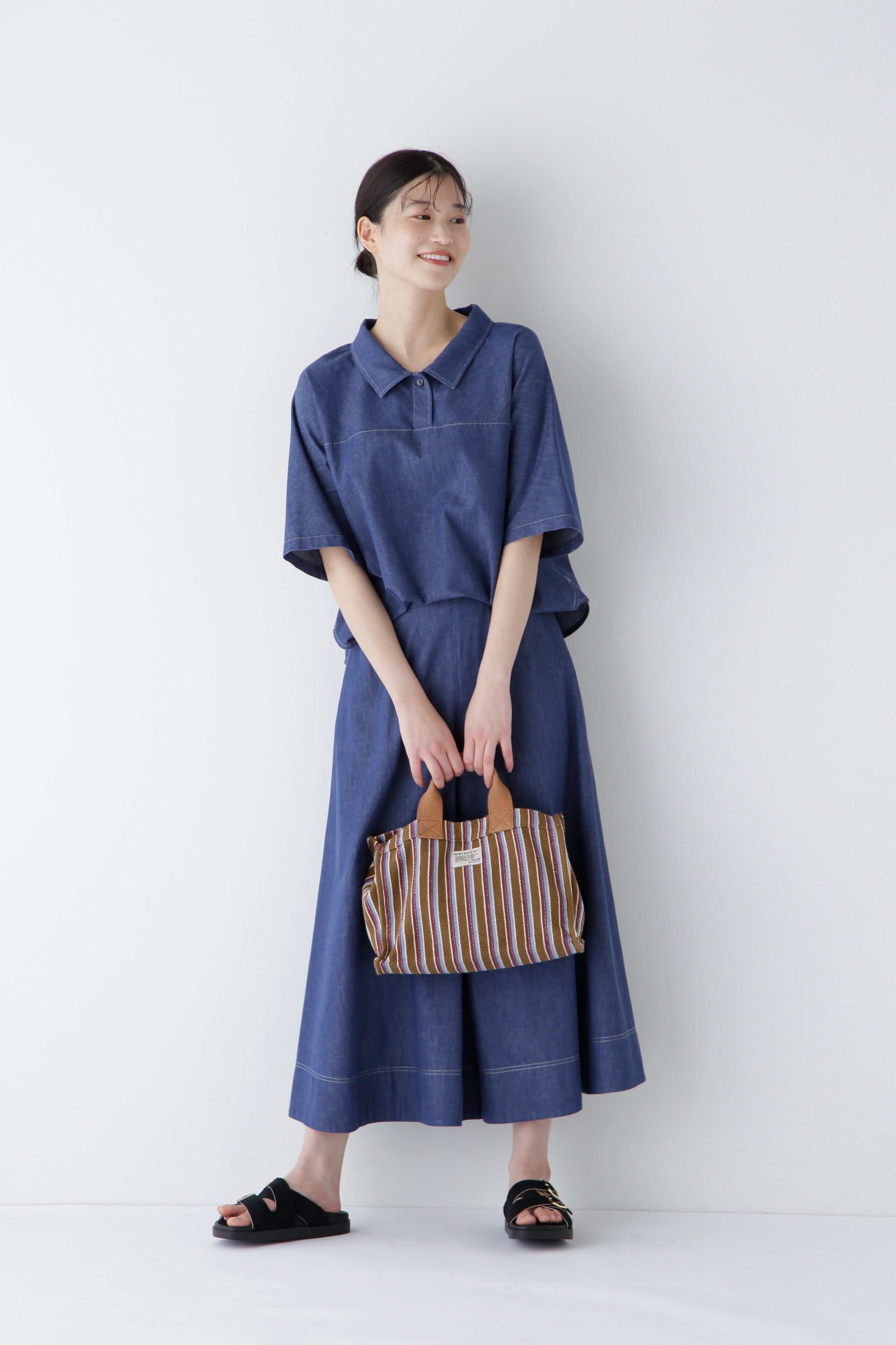  「◆ストライプトートバッグ」|その他|