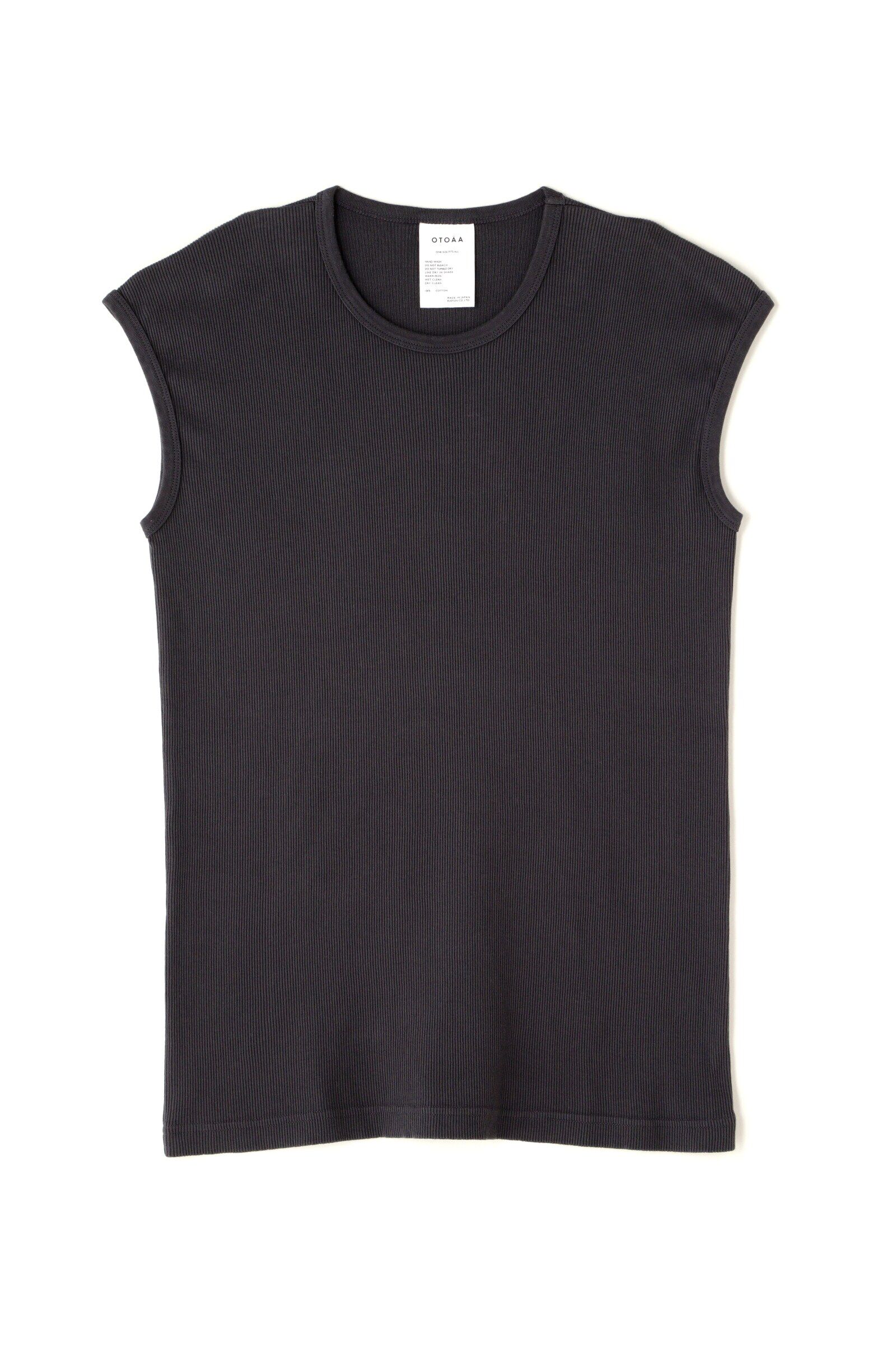  「ＯＴＯＡＡ　フレンチスリーブカットソー」|Tシャツ・カットソー|グレー1