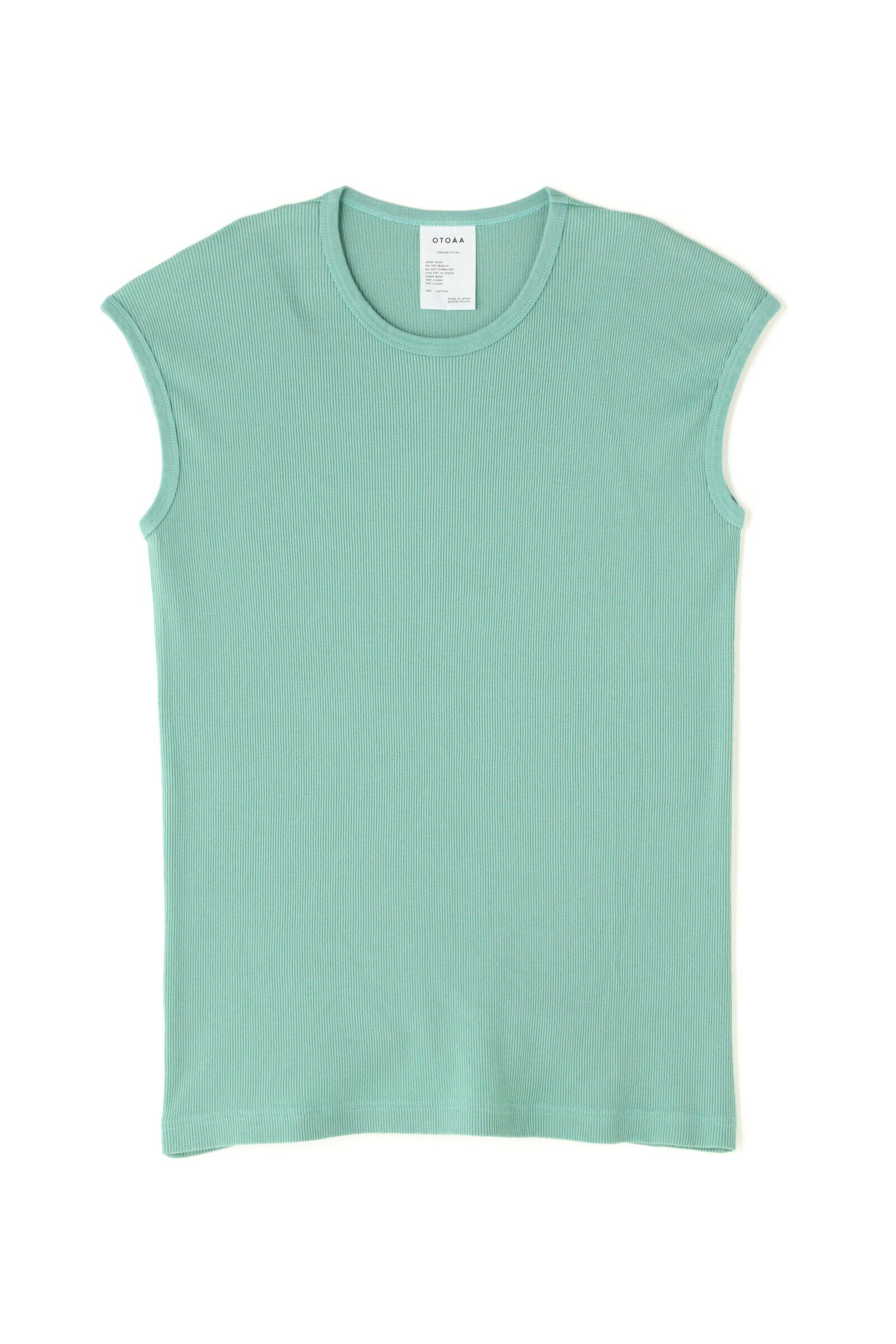  「ＯＴＯＡＡ　フレンチスリーブカットソー」|Tシャツ・カットソー|ライトグリー