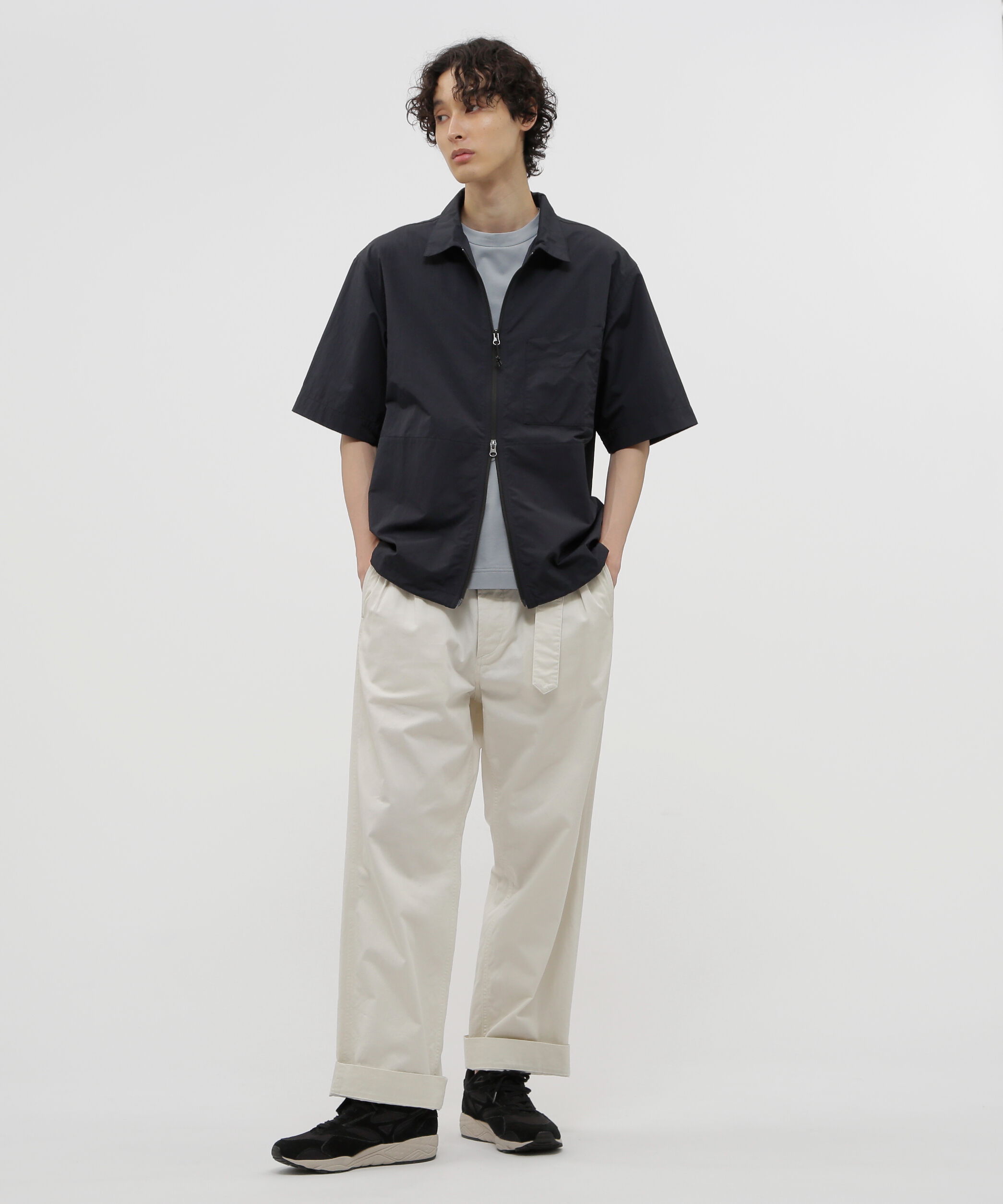MARGARET HOWELL「WATER REPELLENT NYLON POPLIN SHIRT」|Tシャツ・カットソー|