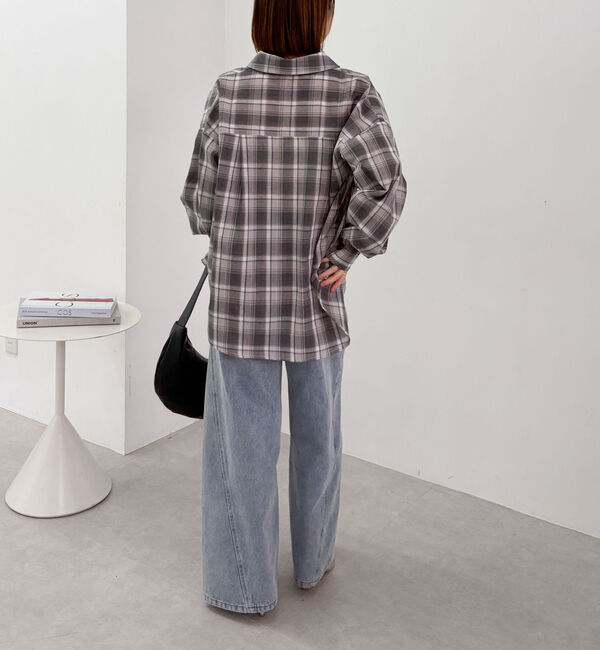 archives「スプリングチェックミドルシャツ」|シャツ・ブラウス|