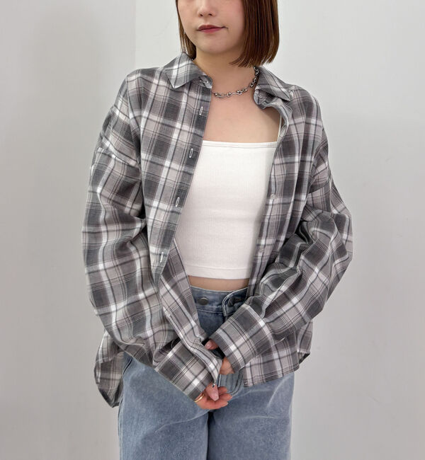 archives「スプリングチェックミドルシャツ」|シャツ・ブラウス|