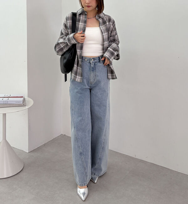 archives「スプリングチェックミドルシャツ」|シャツ・ブラウス|