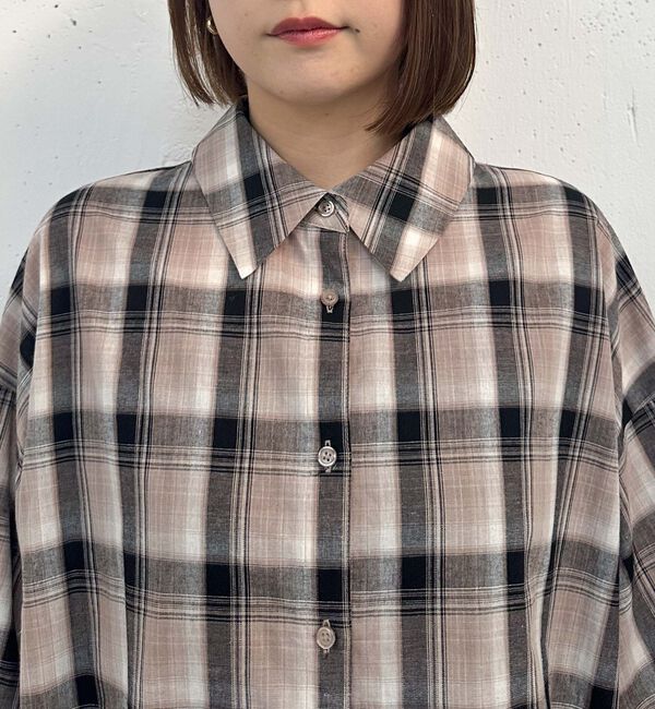 archives「スプリングチェックミドルシャツ」|シャツ・ブラウス|