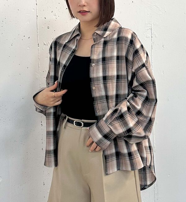 archives「スプリングチェックミドルシャツ」|シャツ・ブラウス|