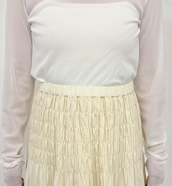 archives「コットンライクシャーリングティアードスカート」|スカート|