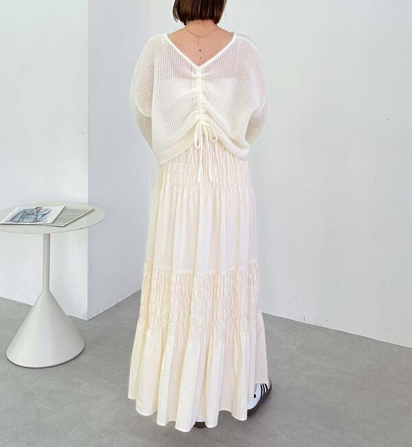 archives「コットンライクシャーリングティアードスカート」|スカート|