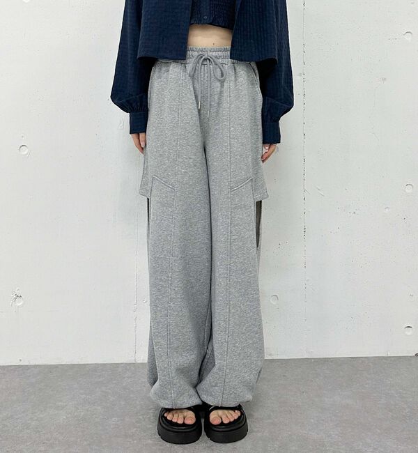 archives「サイドカットアウトスウェットパンツ」|その他|