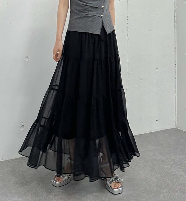 archives「楊柳ティアードスカート」|スカート|