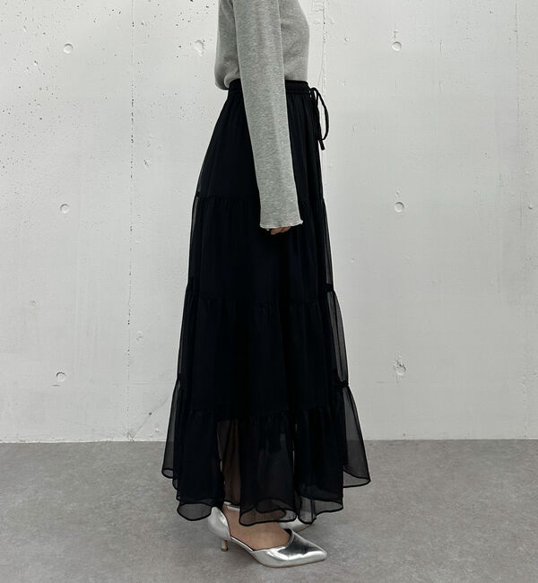 archives「楊柳ティアードスカート」|スカート|