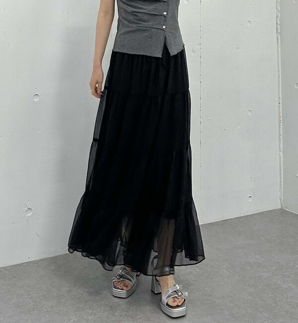 archives「楊柳ティアードスカート」|スカート|