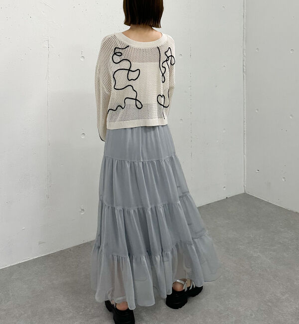 archives「楊柳ティアードスカート」|スカート|