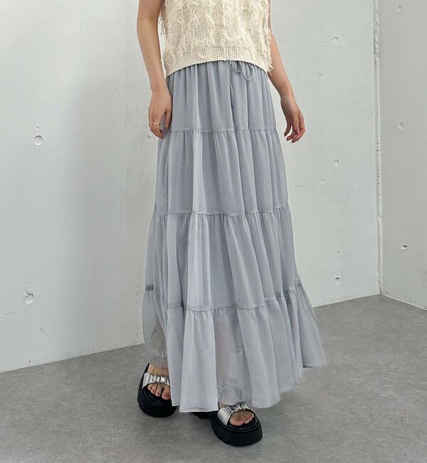 archives「楊柳ティアードスカート」|スカート|