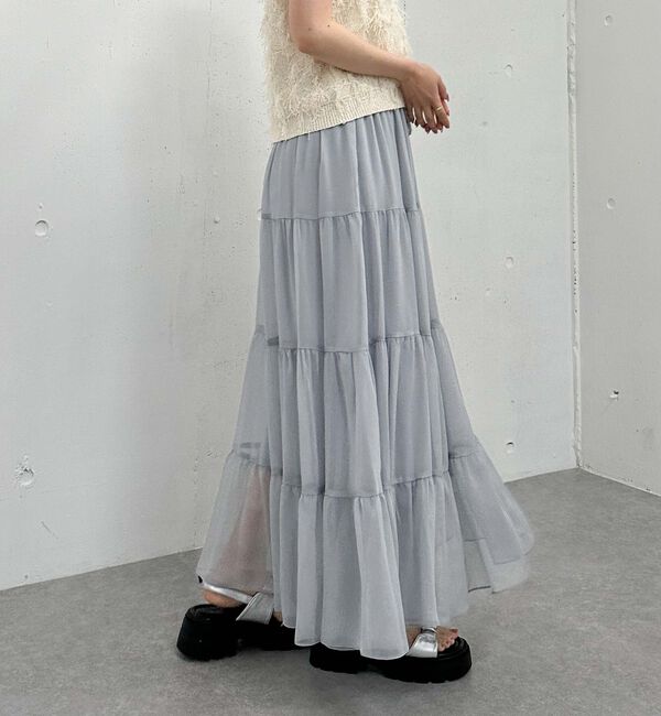 archives「楊柳ティアードスカート」|スカート|