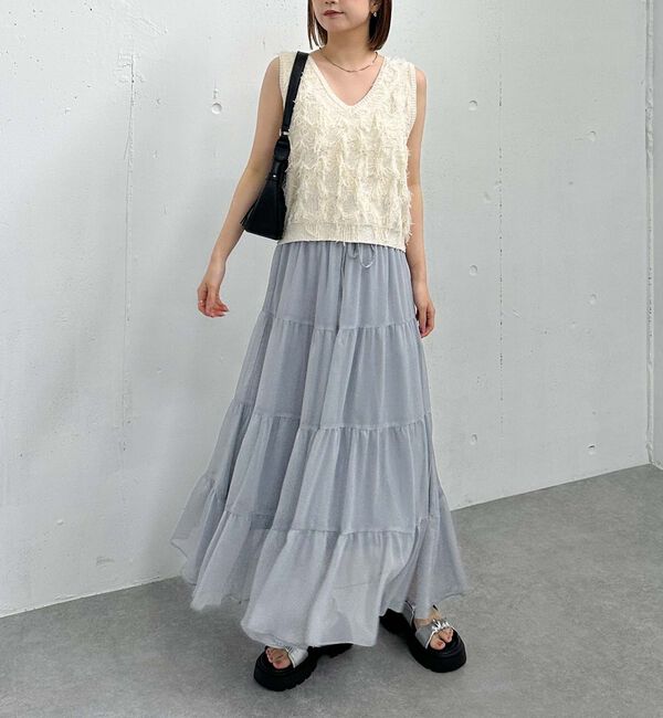 archives「楊柳ティアードスカート」|スカート|