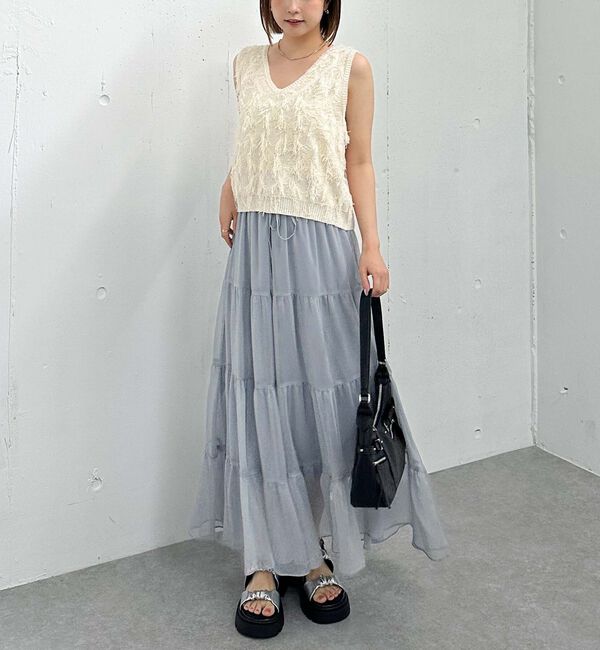 archives「楊柳ティアードスカート」|スカート|