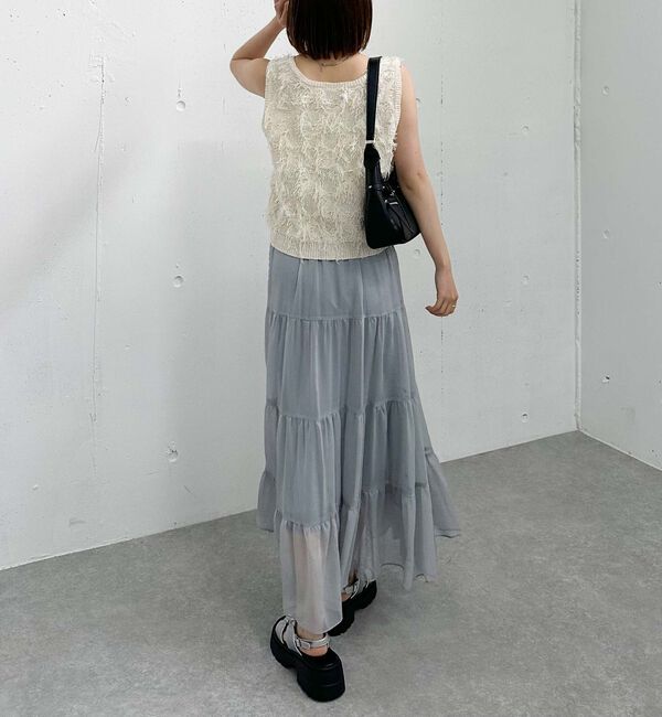 archives「楊柳ティアードスカート」|スカート|